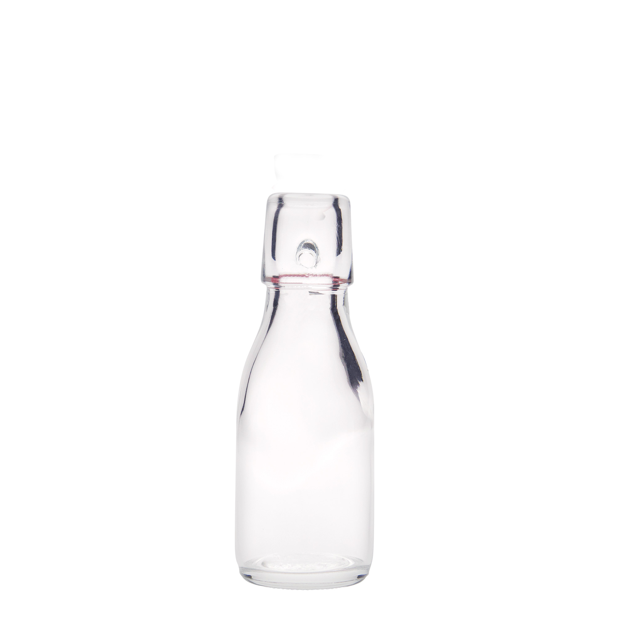 100 ml lasipullo ”Paul”, suuaukko: kahvalukko