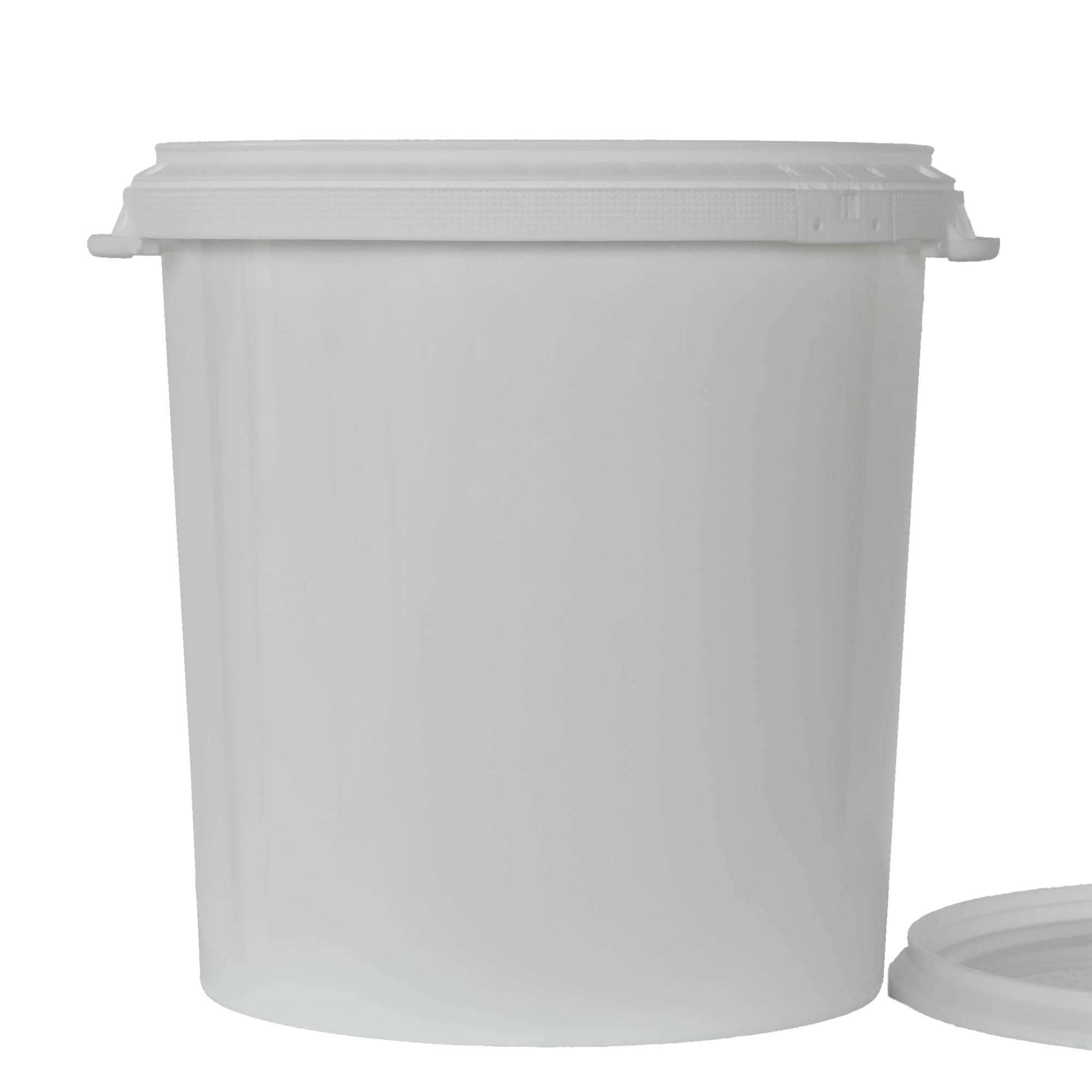 30 l ämpäri, PP-muovi, valkoinen