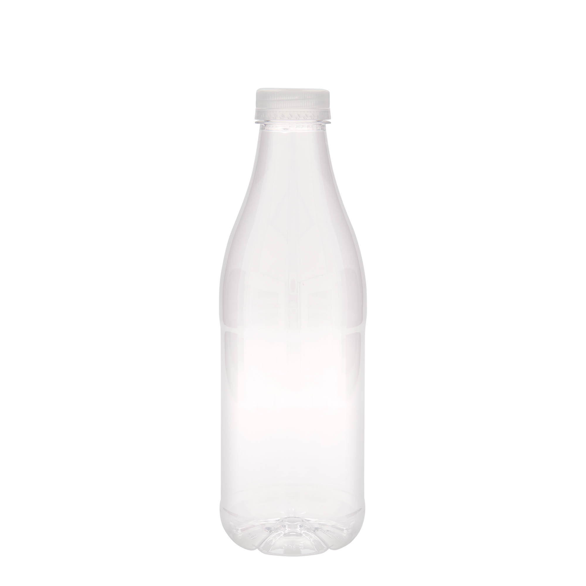 1 000 ml PET-pullo 'Maito ja mehu', muovi, suuaukko: 38 mm