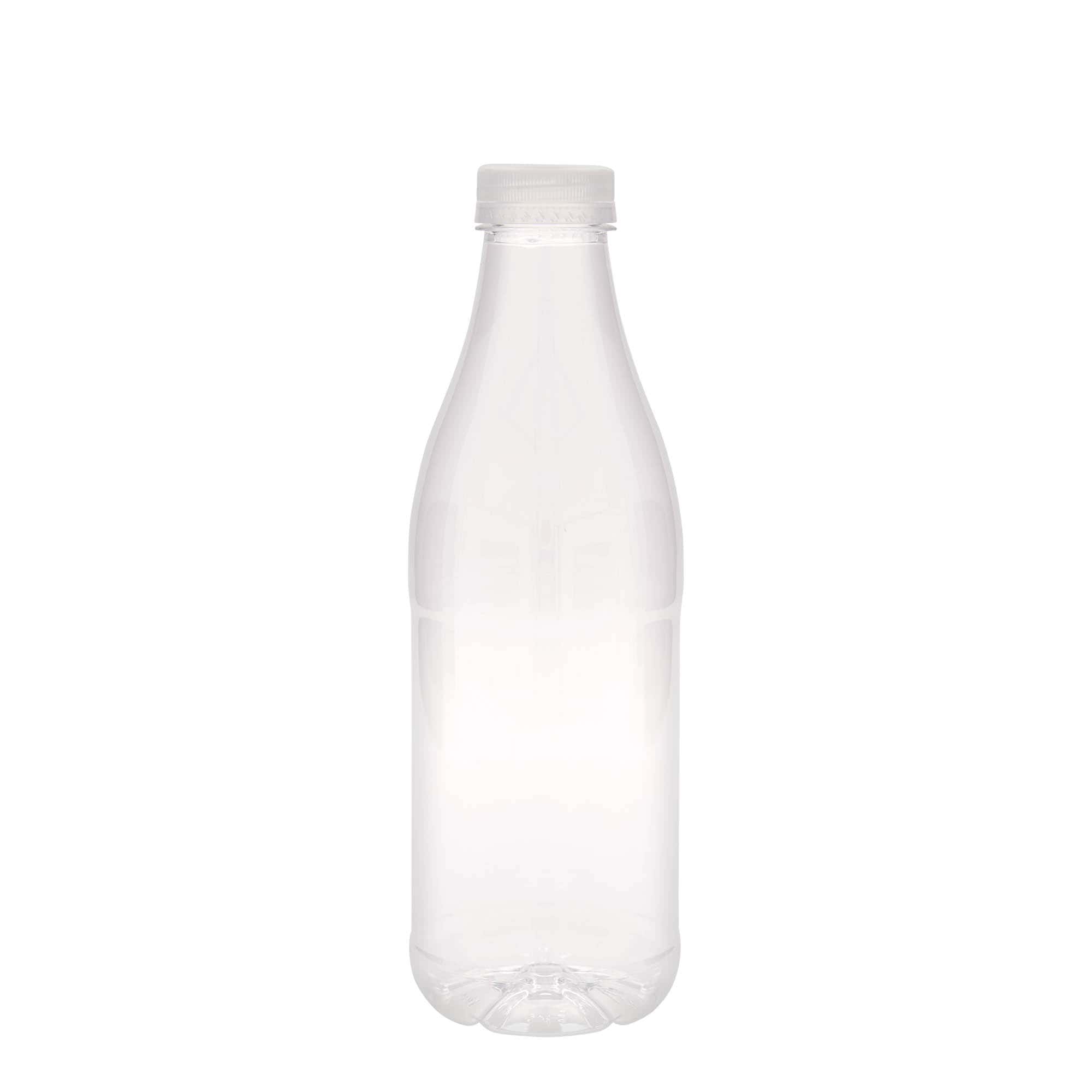 1 000 ml PET-pullo ”Maito ja mehu”, muovi, suuaukko: 38 mm