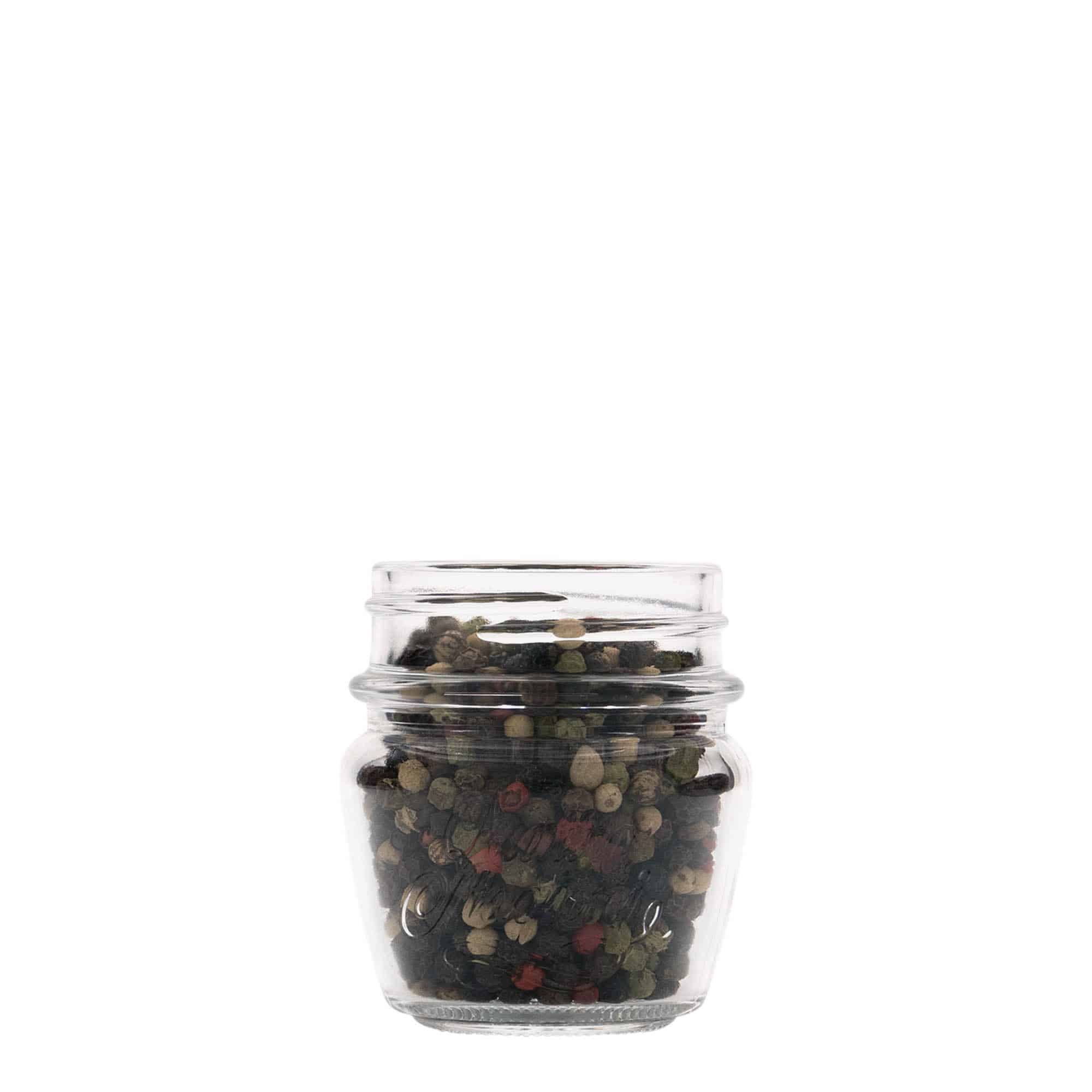 80 ml koristepurkki 'Quattro Stagioni', suu: Kierrekorkki