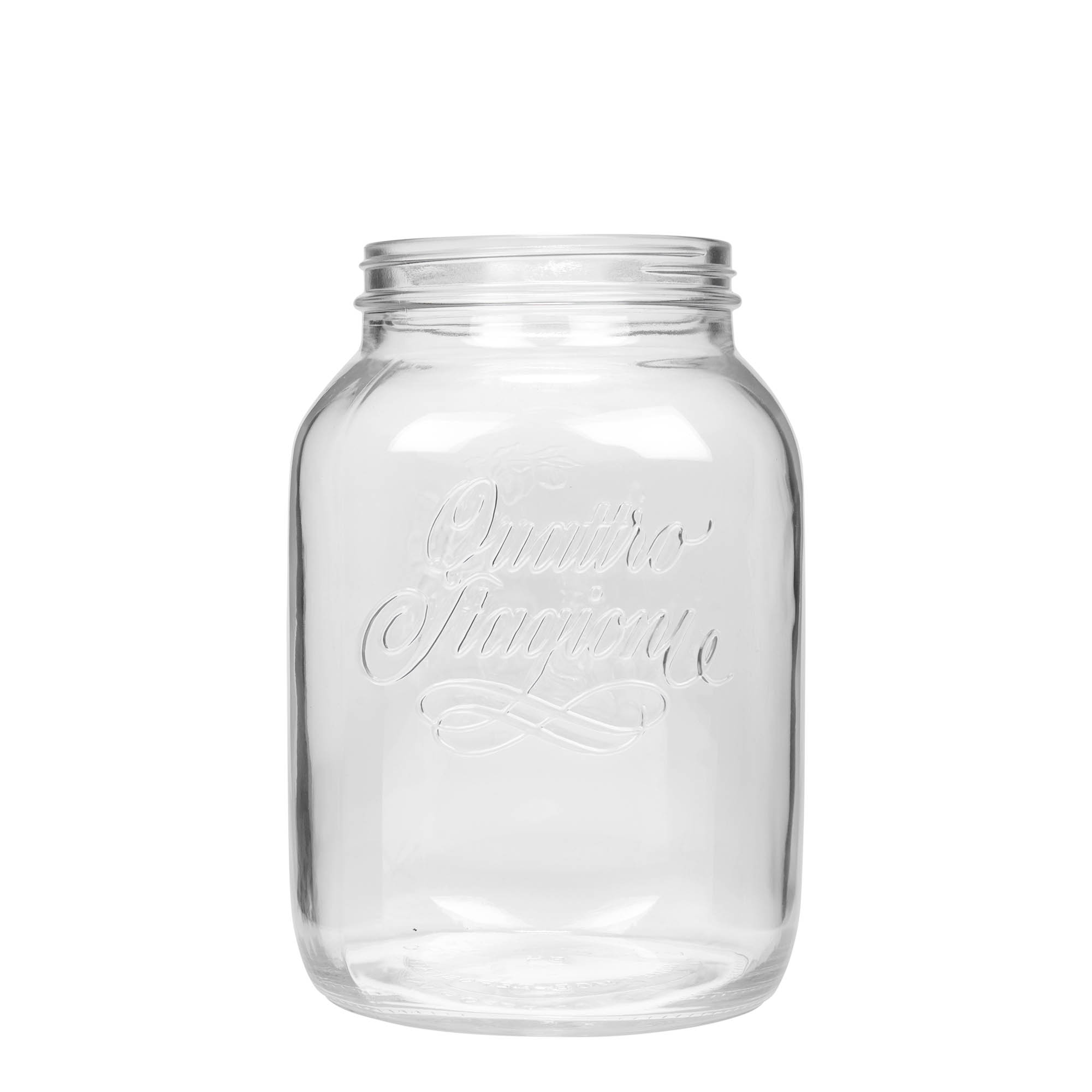 3 000 ml lasi 'Quattro Stagioni', suuaukko: kierrekorkki