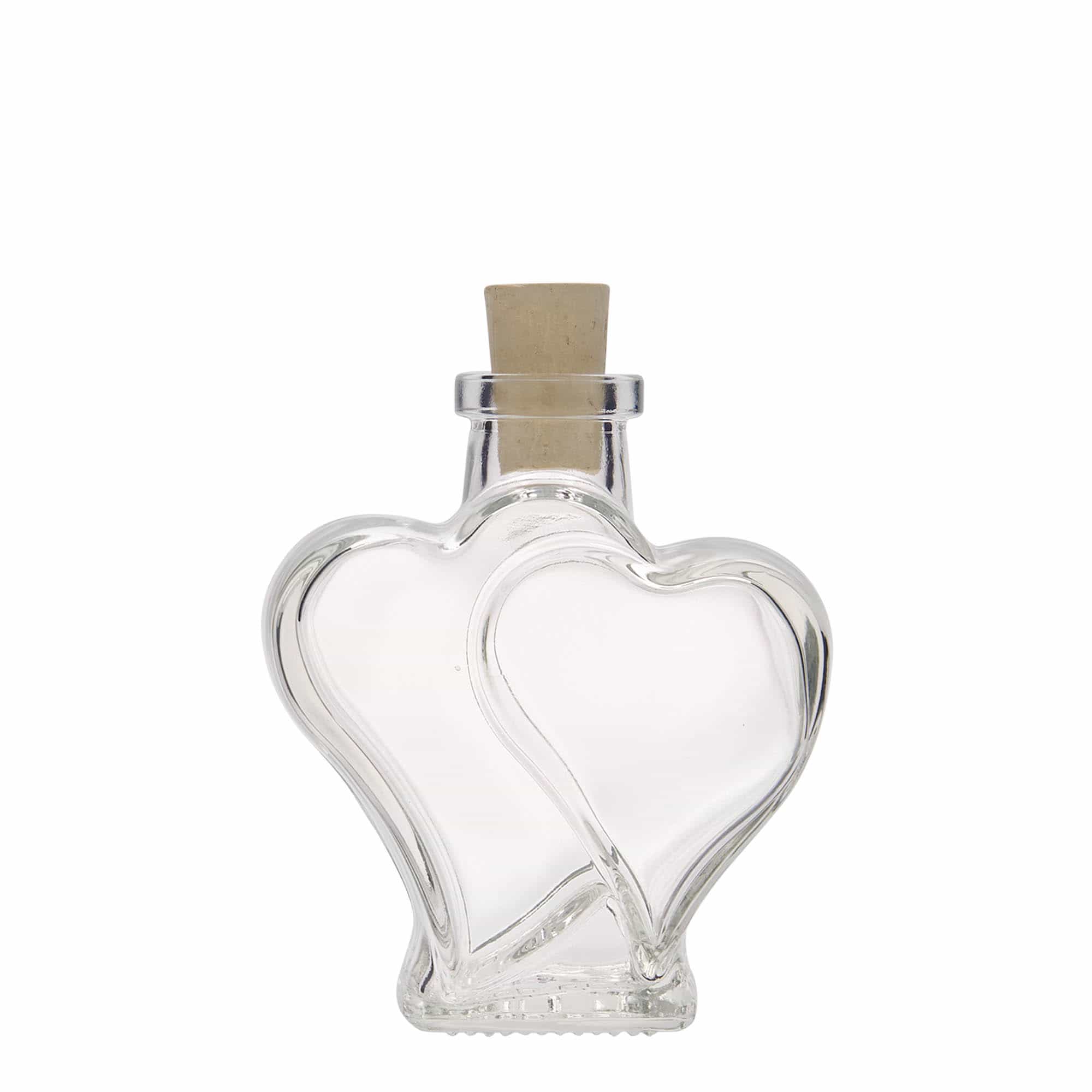 200 ml lasipullo 'Doppelherz', suuaukko: korkki