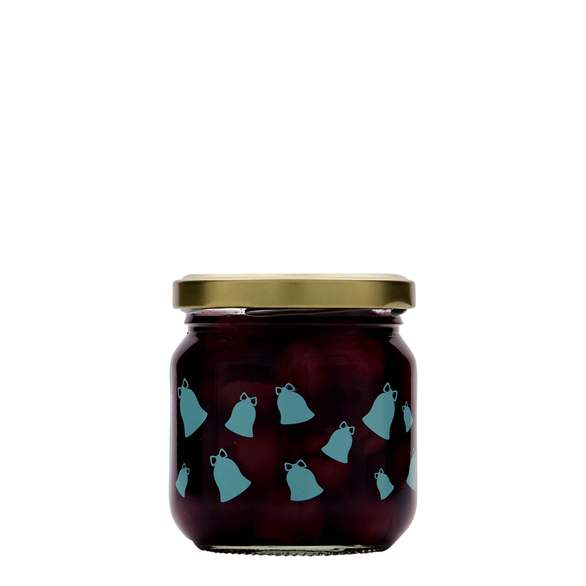 212 ml pyöreä lasi, kuvio: Kellot, suukappale: Twist-Off (TO 66) 212 ml pyöreä lasi, kuvio: Kellot, suukappale: Twist-Off (TO 66)