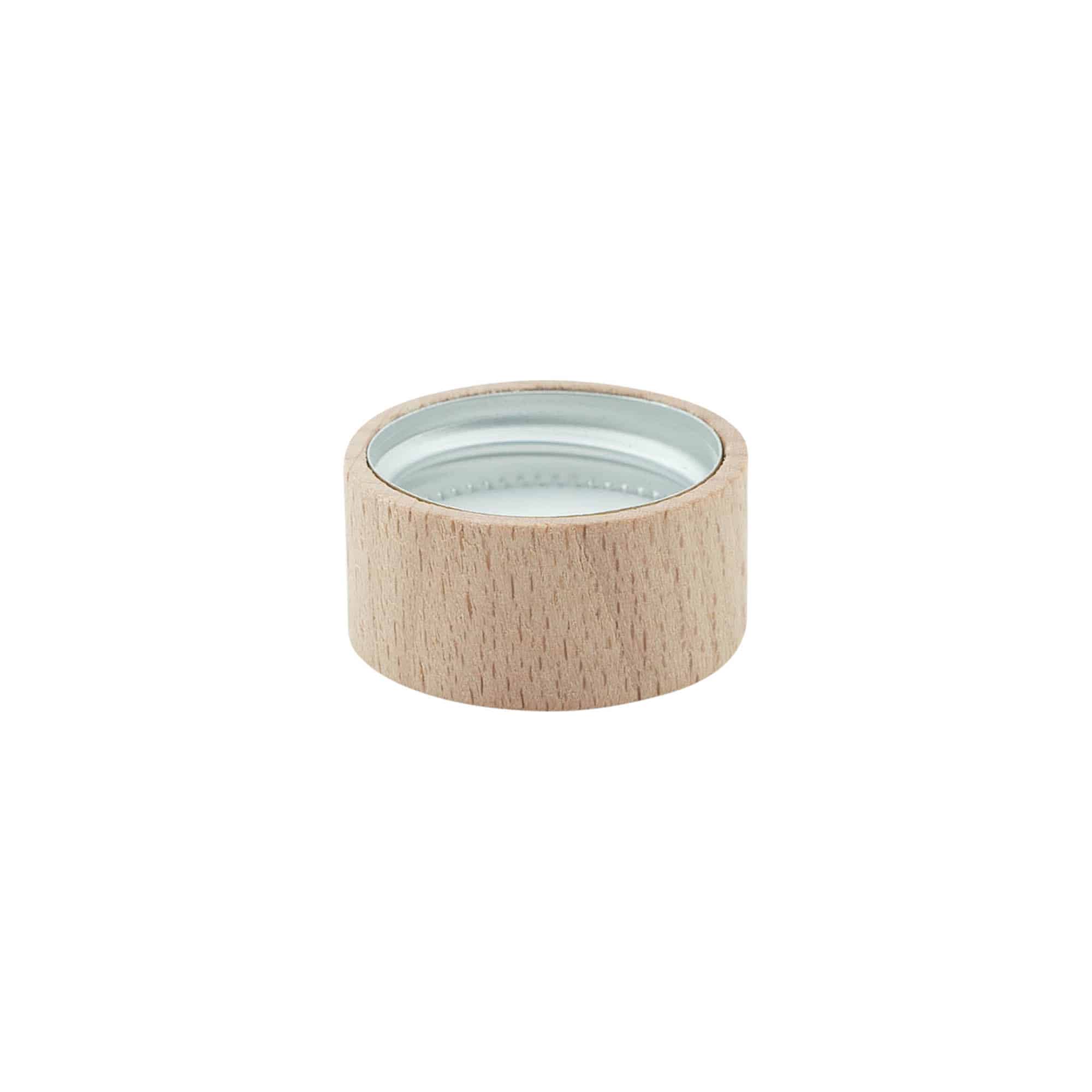 Ruuvikorkki, puu, beige, suulle: GPI 28/400