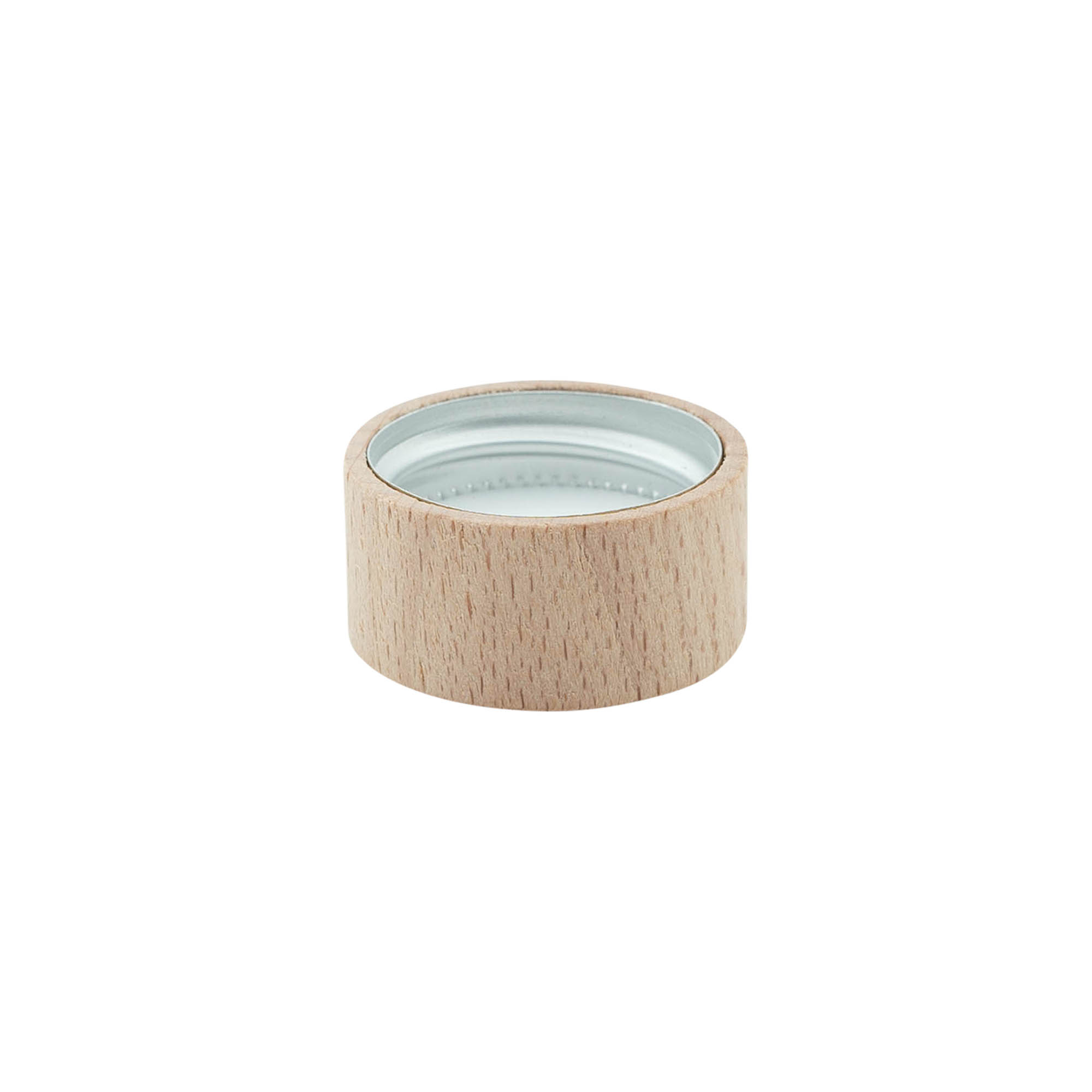 Ruuvikorkki, puu, beige, suulle: GPI 28/400 Ruuvikorkki, puu, beige, suulle: GPI 28/400