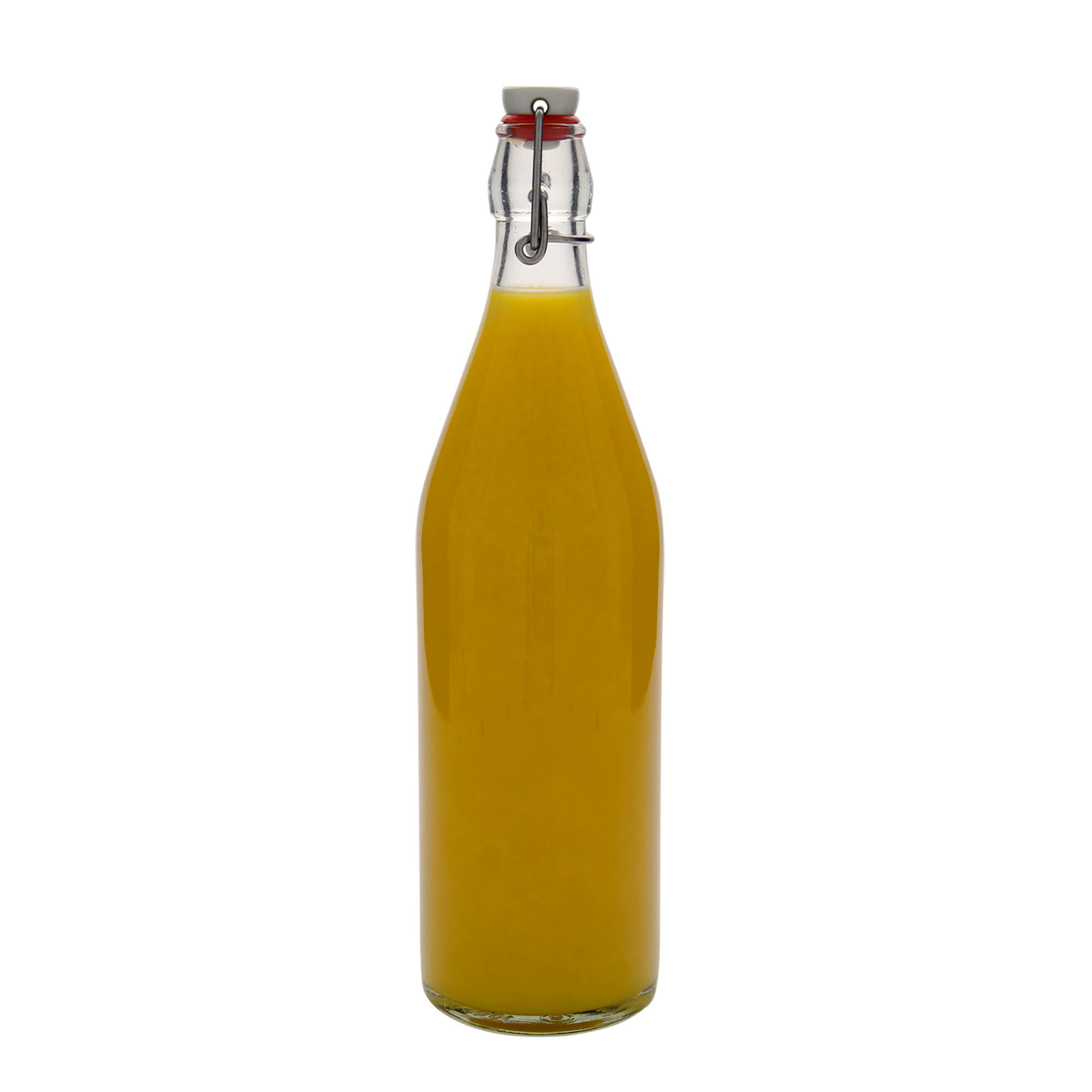 1.000 ml lasipullo 'Giara', suuaukko: puristuskorkki 1.000 ml lasipullo 'Giara', suuaukko: puristuskorkki