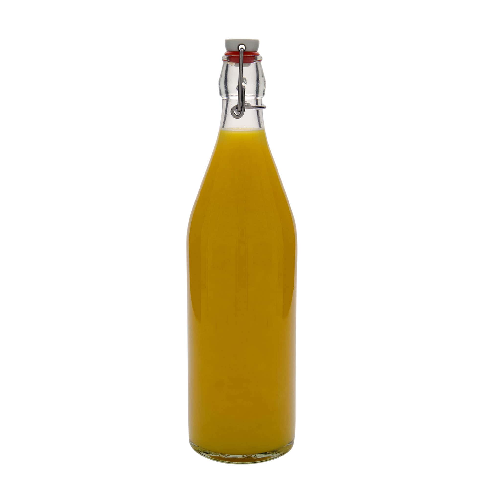 1.000 ml lasipullo ”Giara”, suuaukko: puristuskorkki