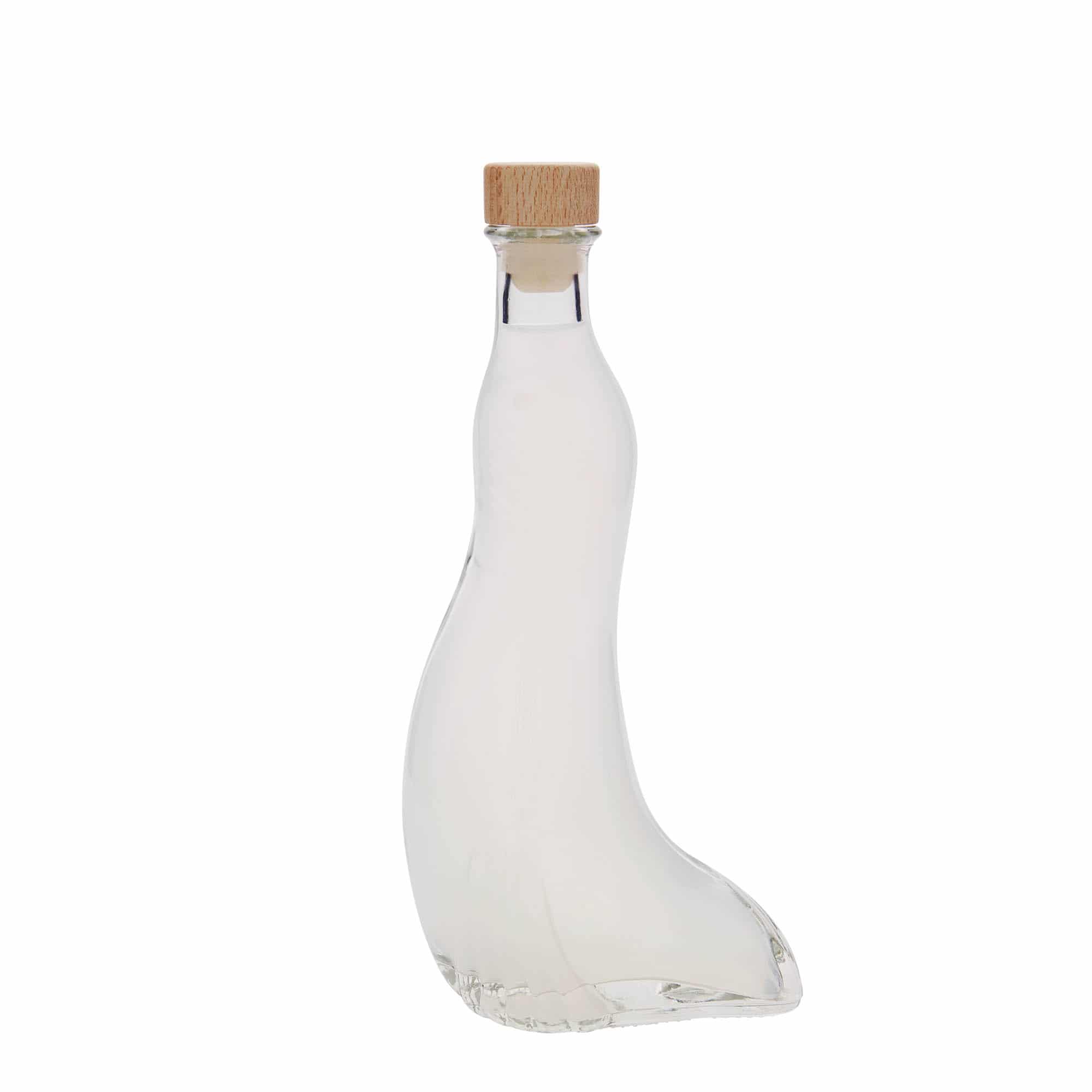 200 ml lasipullo 'Hylje', suuaukko: korkki