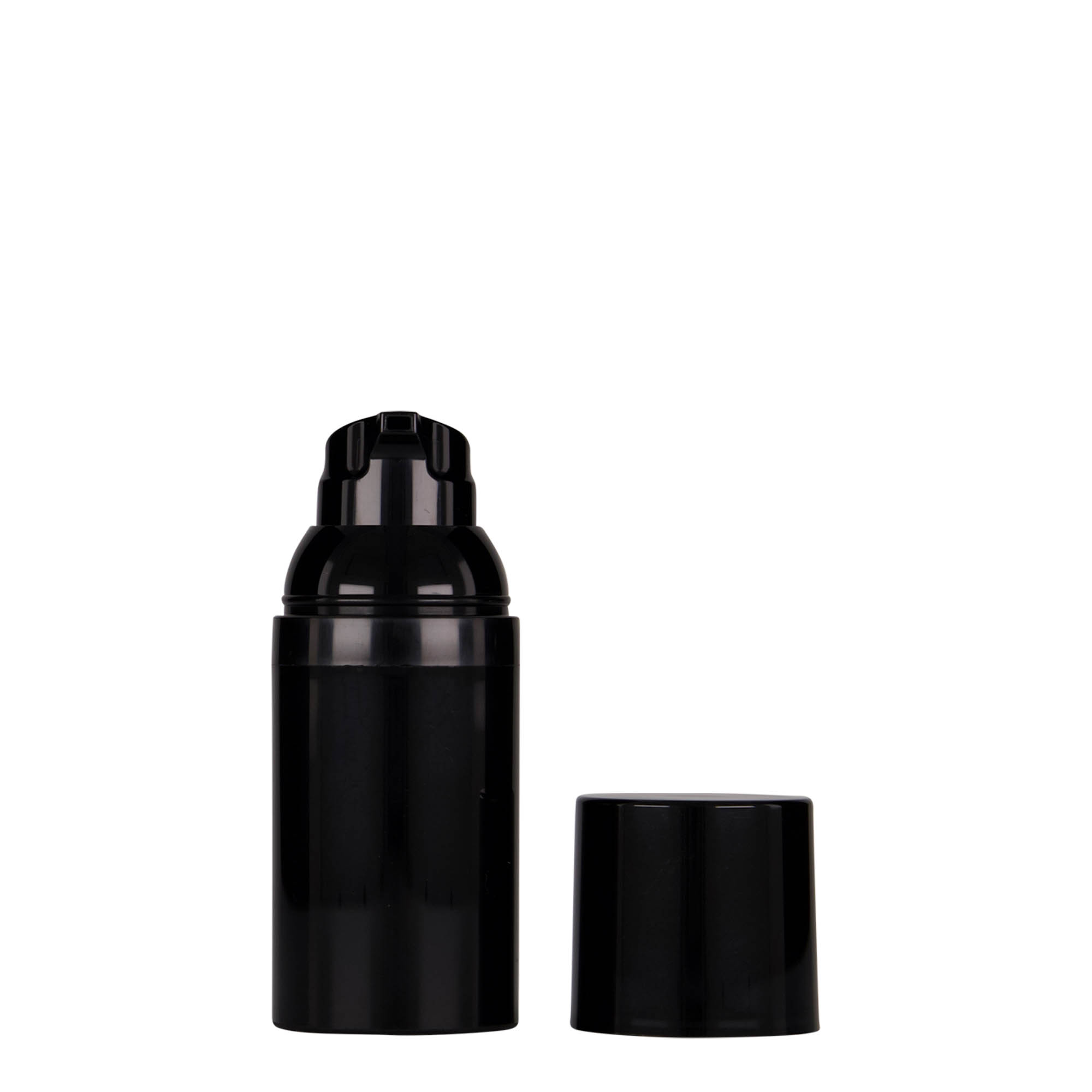30 ml Airless-annostelija 'Mezzo', PP-muovi, musta