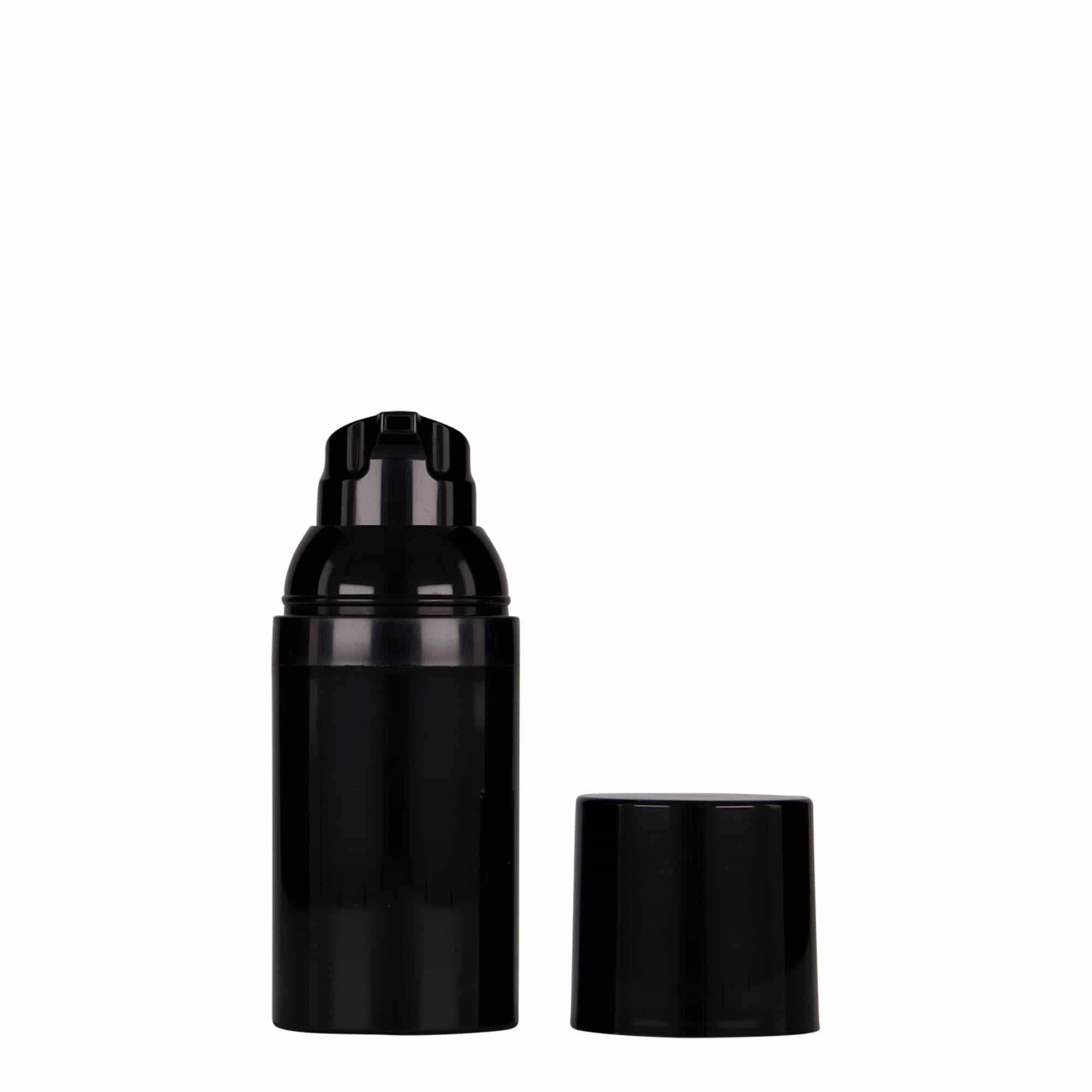 30 ml Airless-annostelija 'Mezzo', PP-muovi, musta