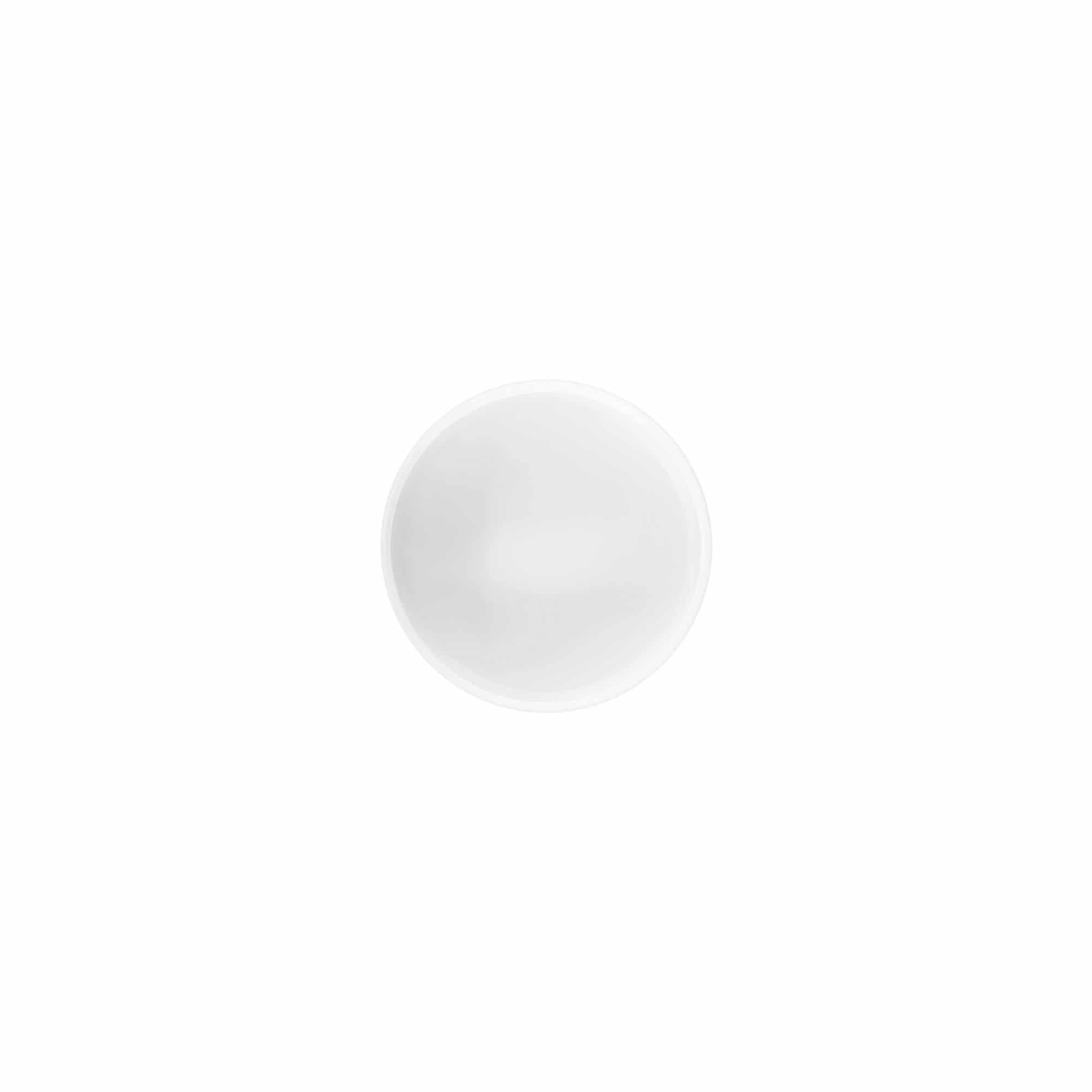 Kierrekorkki 'White Line' 35ml, PP-muovi, valk.