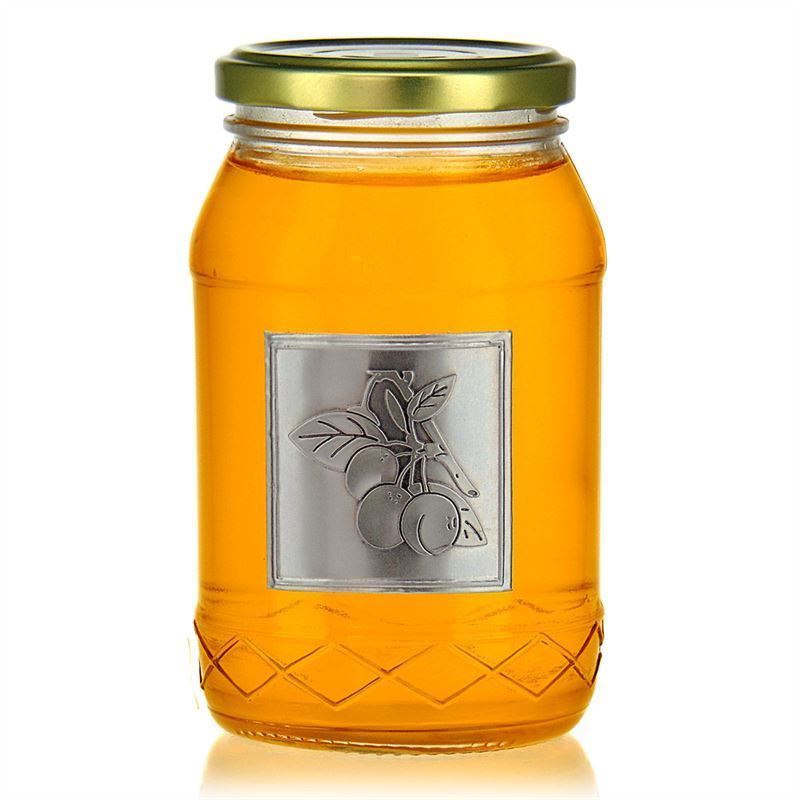 Tinamerkki 'Mirabelle', neliö, metalli, hopea Tinamerkki 'Mirabelle', neliö, metalli, hopea