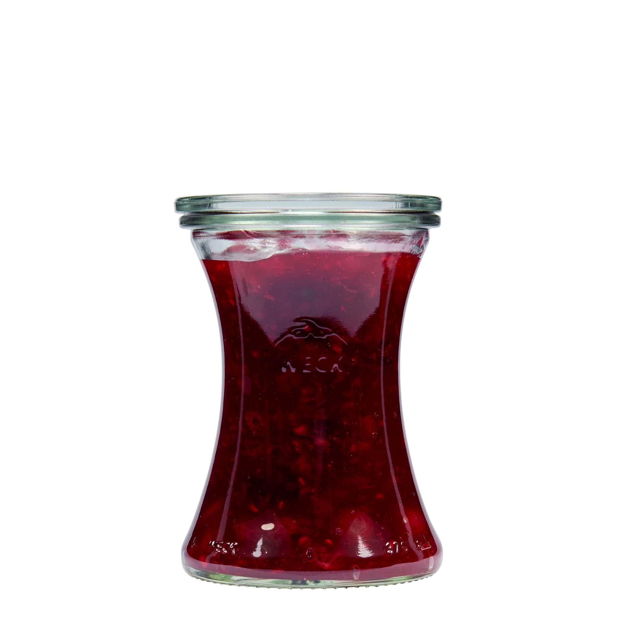 370 ml WECK-herkkulasia, suuaukko: pyöreä reuna