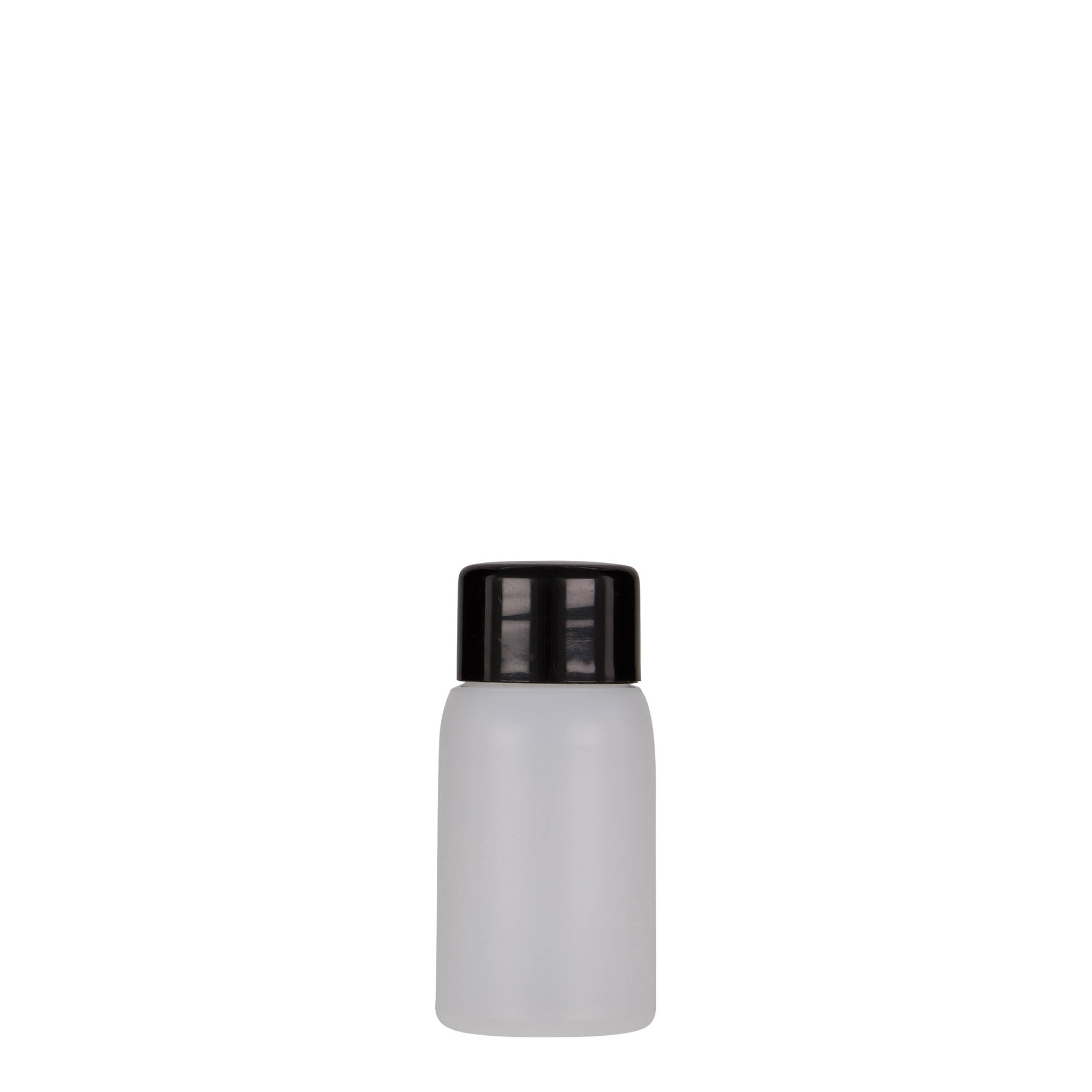 30 ml muovipullo 'Tuffy', HDPE, luonnonväri, suuaukko: 24/410