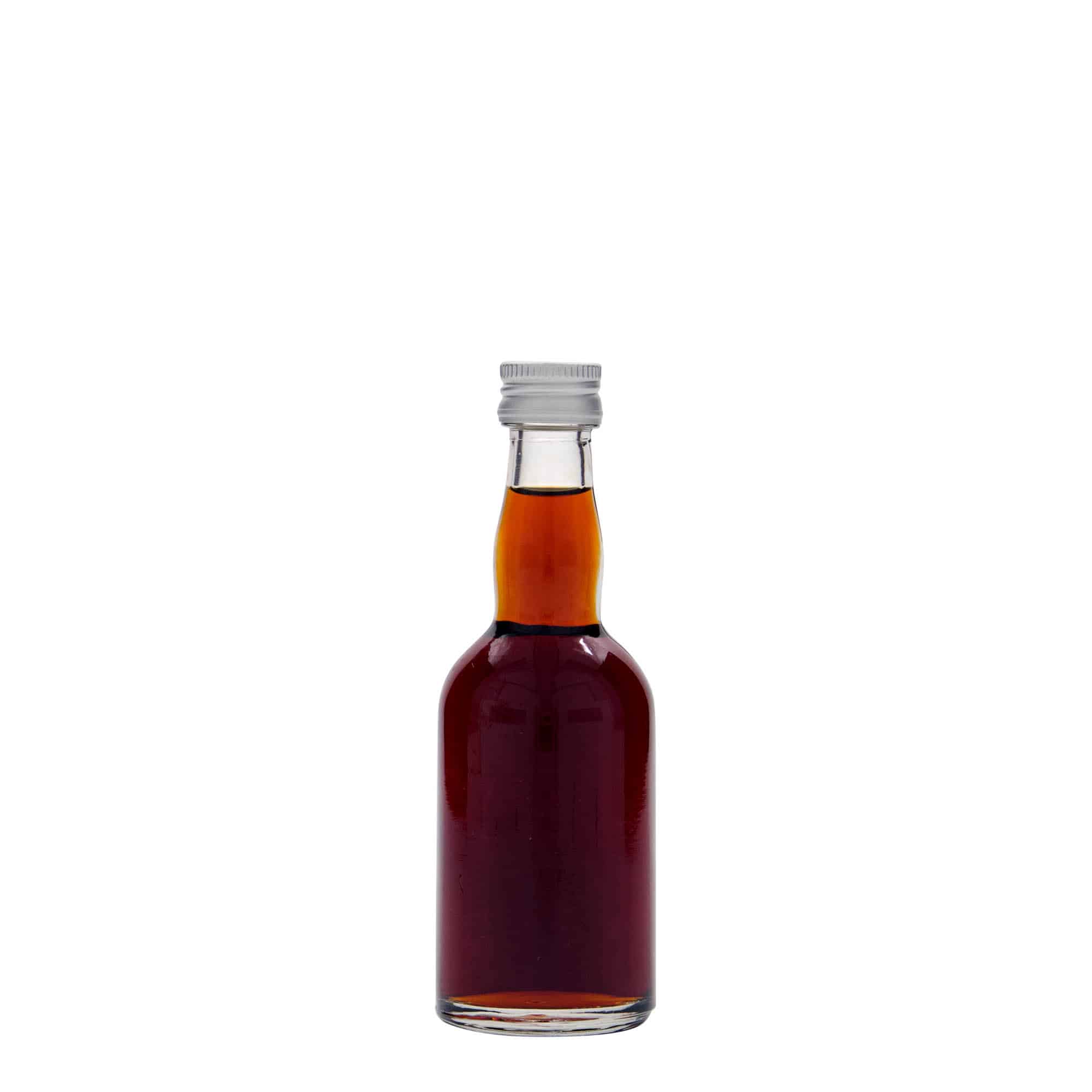 50 ml lasipullo 'Proba', suuaukko: PP 18