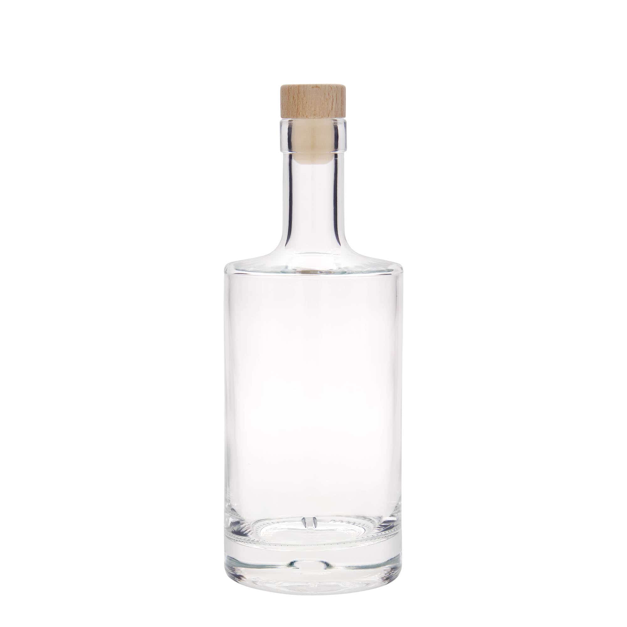 500 ml lasipullo 'Homeland', suu: korkki