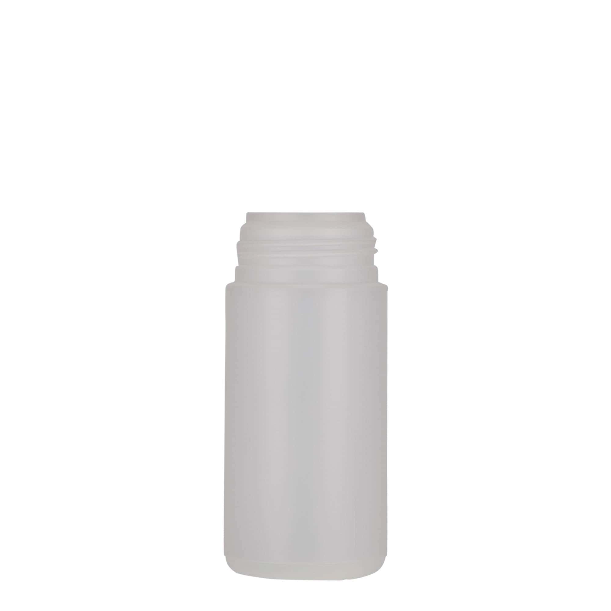 100 ml annostelupullo 'Foamer', PE-muovia, luonnonvärinen, suuaukko: ruuvikorkki
