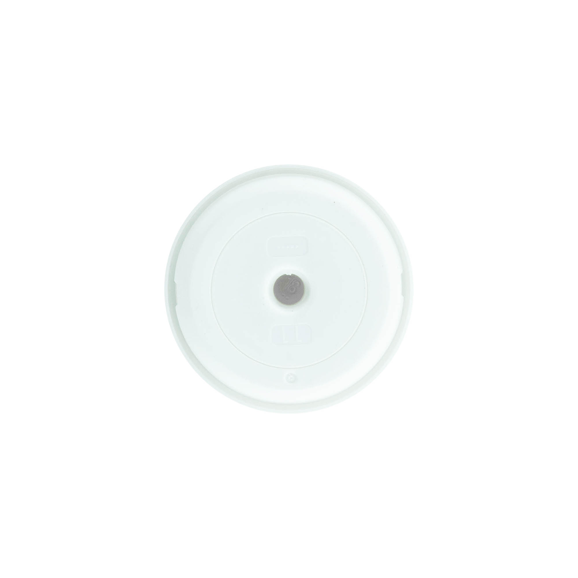 Airless- annostelupumppukorkki 'Mezzo', PP-muovi, hopea