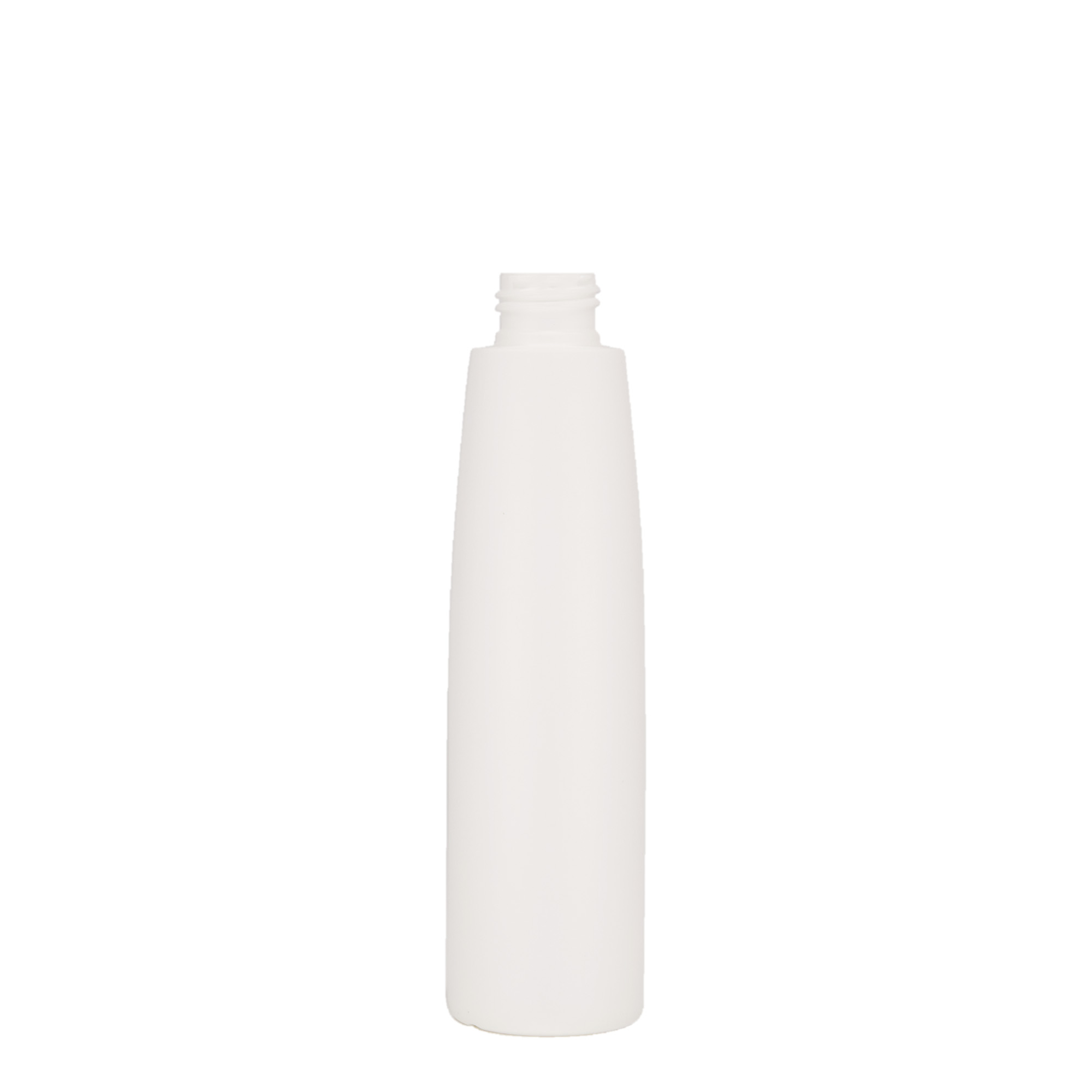 200 ml muovipullo 'Donald', HDPE, valkoinen, suuaukko: 24/410