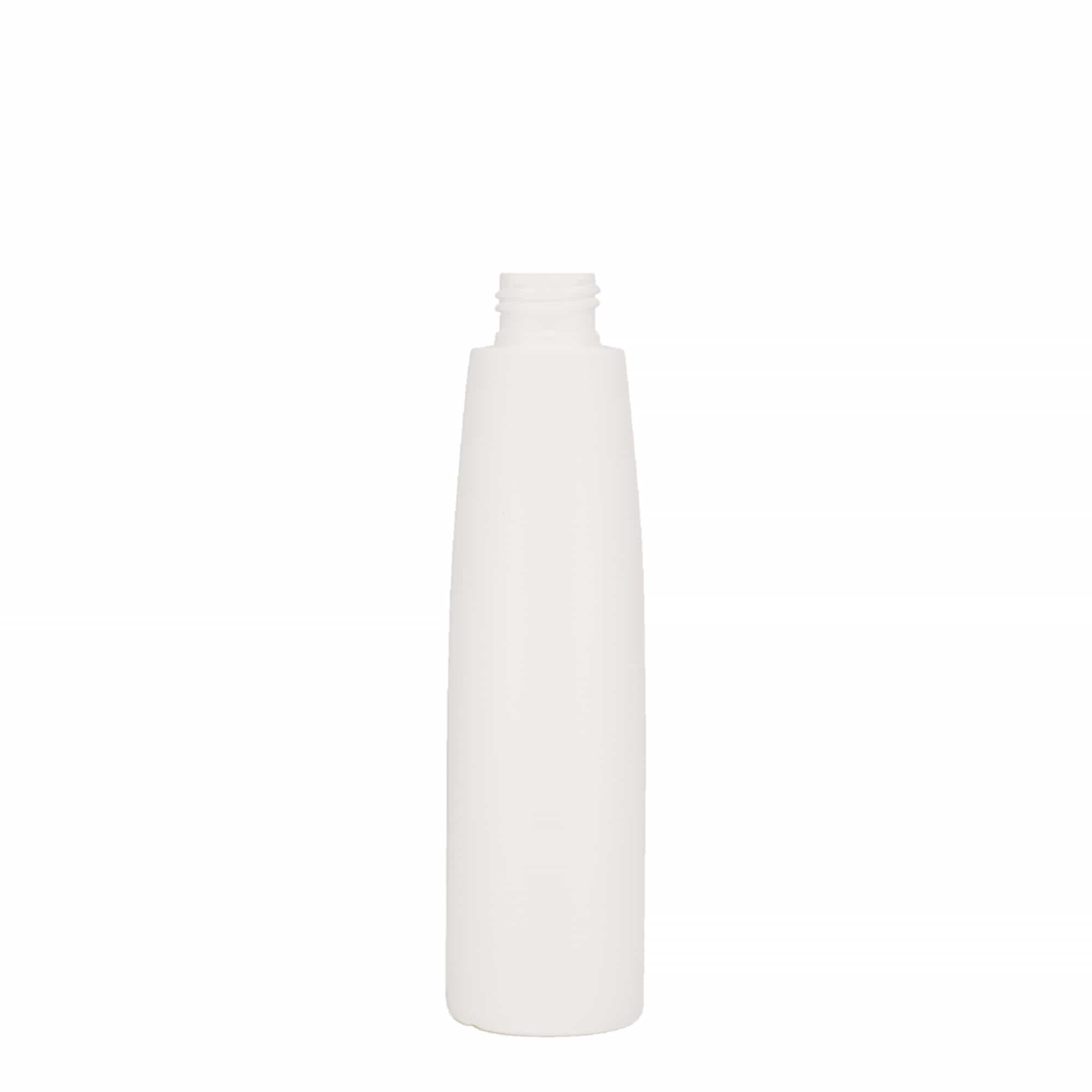 200 ml muovipullo ”Donald”, HDPE, valkoinen, suuaukko: 24/410