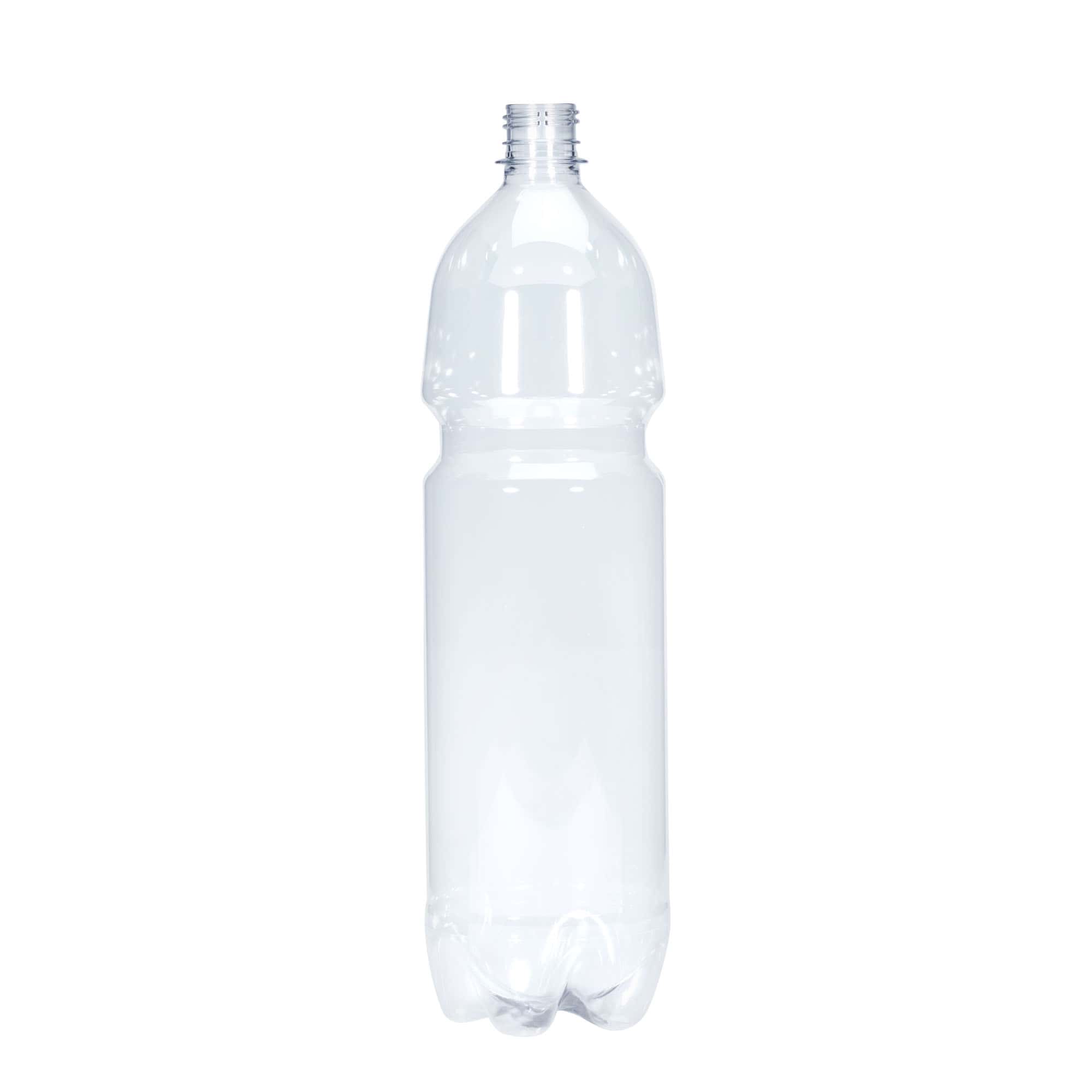 1 500 ml PET-pullo universaali, muovi, suuaukko: PCO28