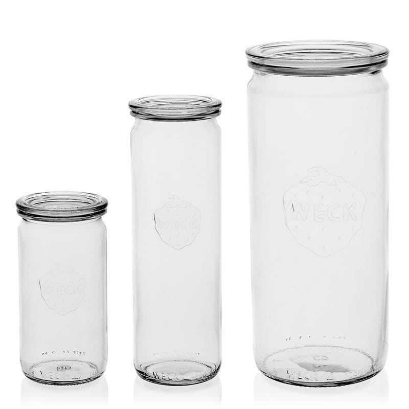1040 ml WECK-lieriöpurkki, suu: pyöreä reuna
