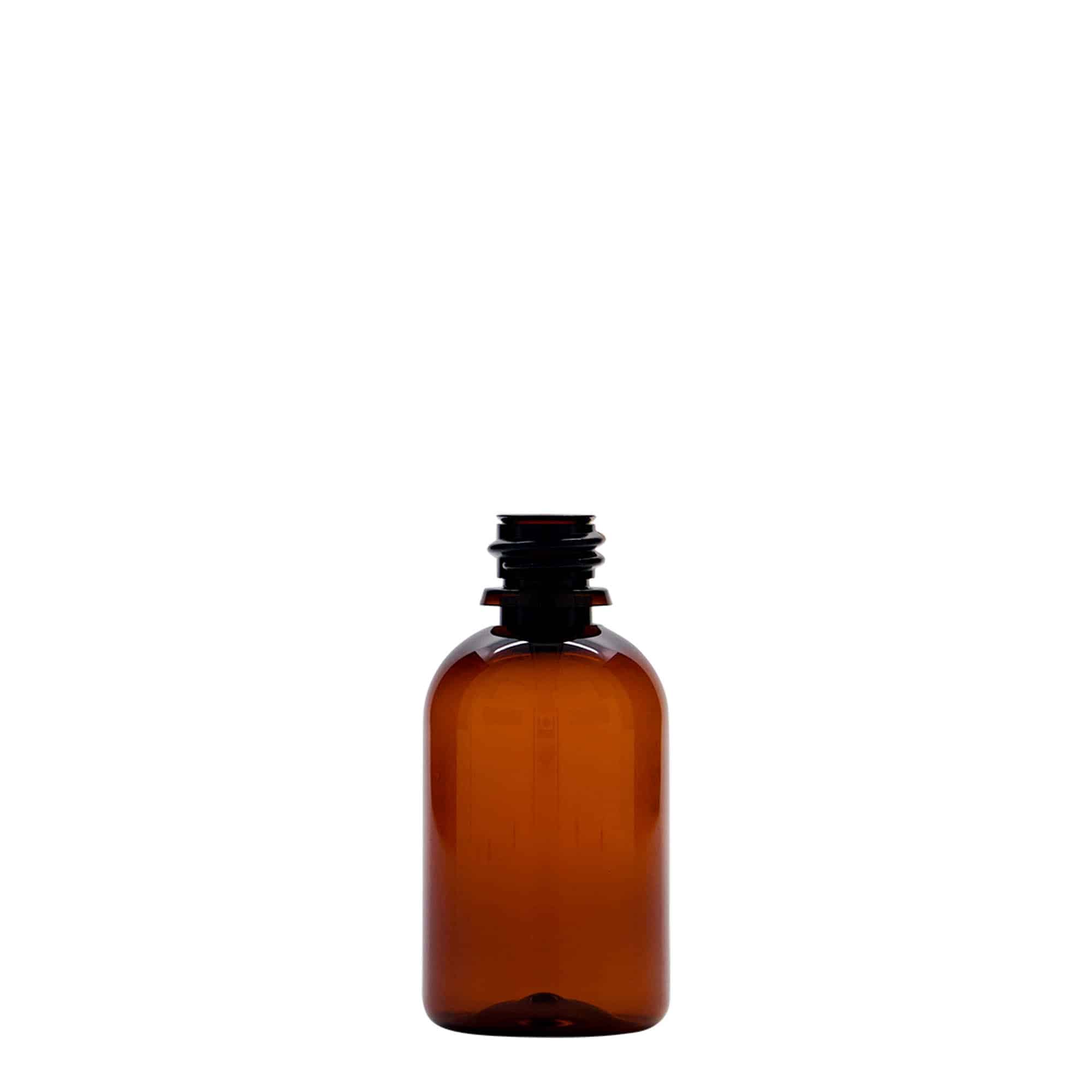 50 ml PET-lääkepullo 'Easy Living', ruskea, muovi, suu: DIN 18 50 ml PET-lääkepullo 'Easy Living', ruskea, muovi, suu: DIN 18