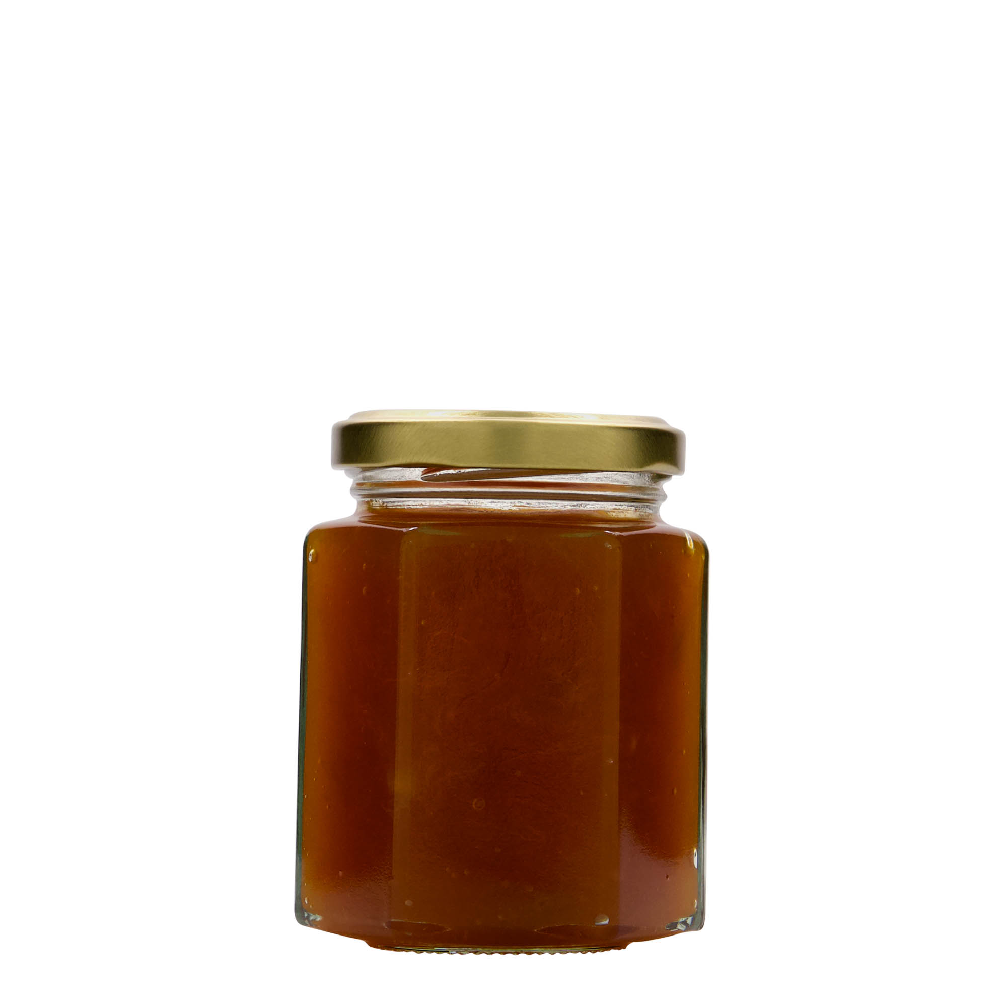 191 ml kuusikulmainen lasi, suuaukko: Twist-Off (TO 58)