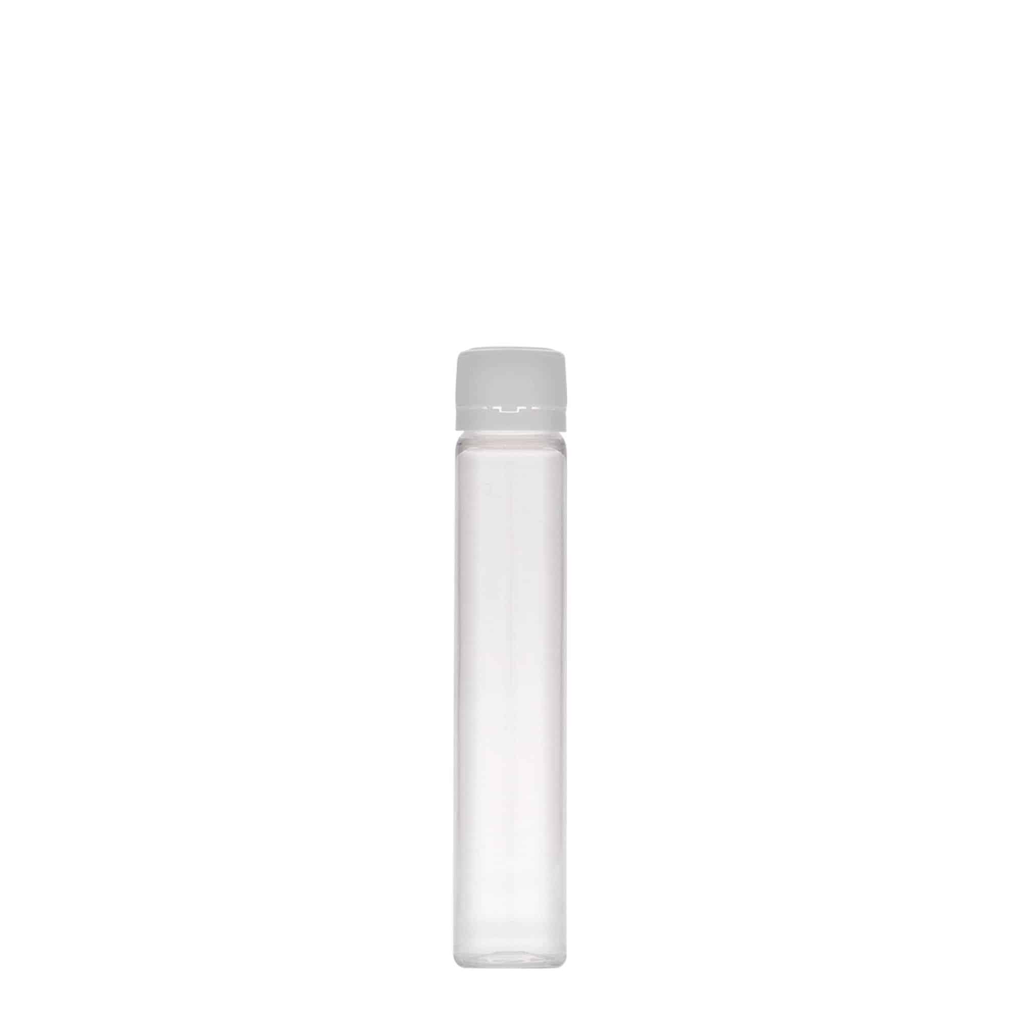 25 ml PET-putkilo, muovia, suuaukko: ruuvikorkki