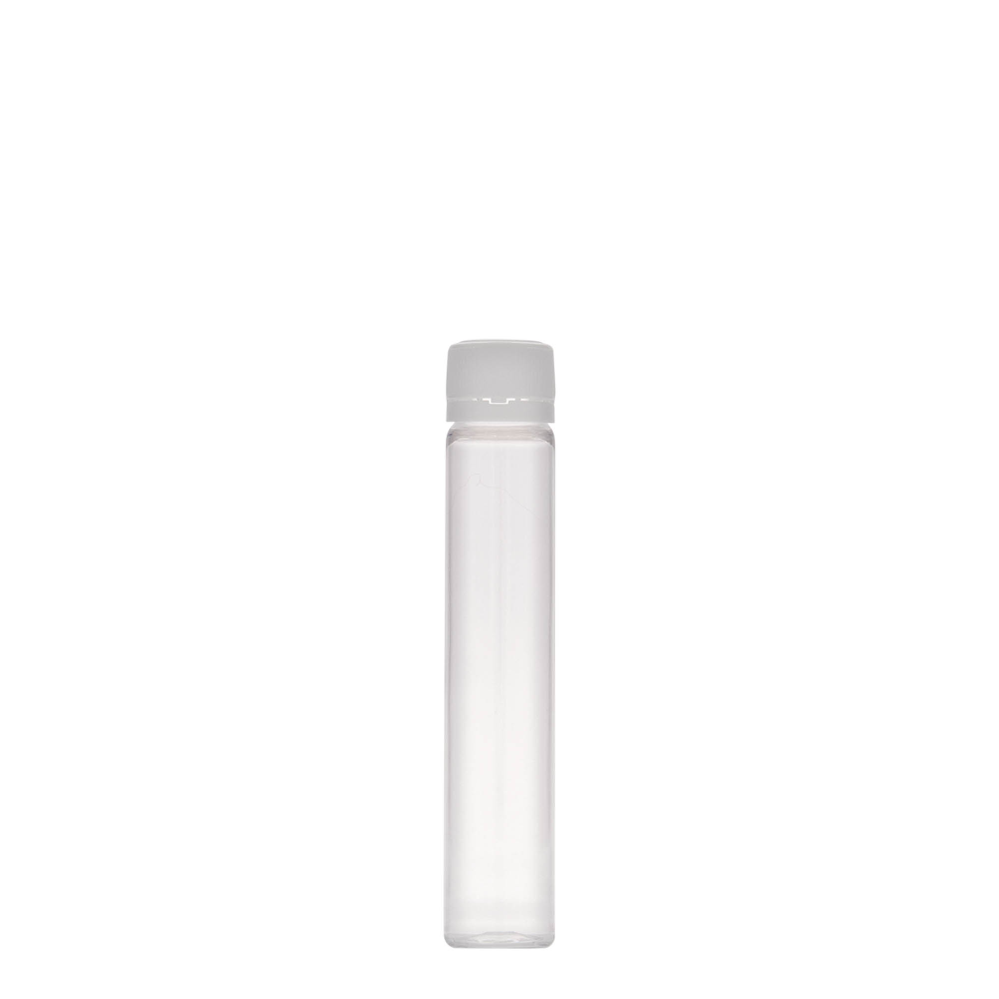 25 ml PET-putkilo, muovia, suuaukko: ruuvikorkki 25 ml PET-putkilo, muovia, suuaukko: ruuvikorkki