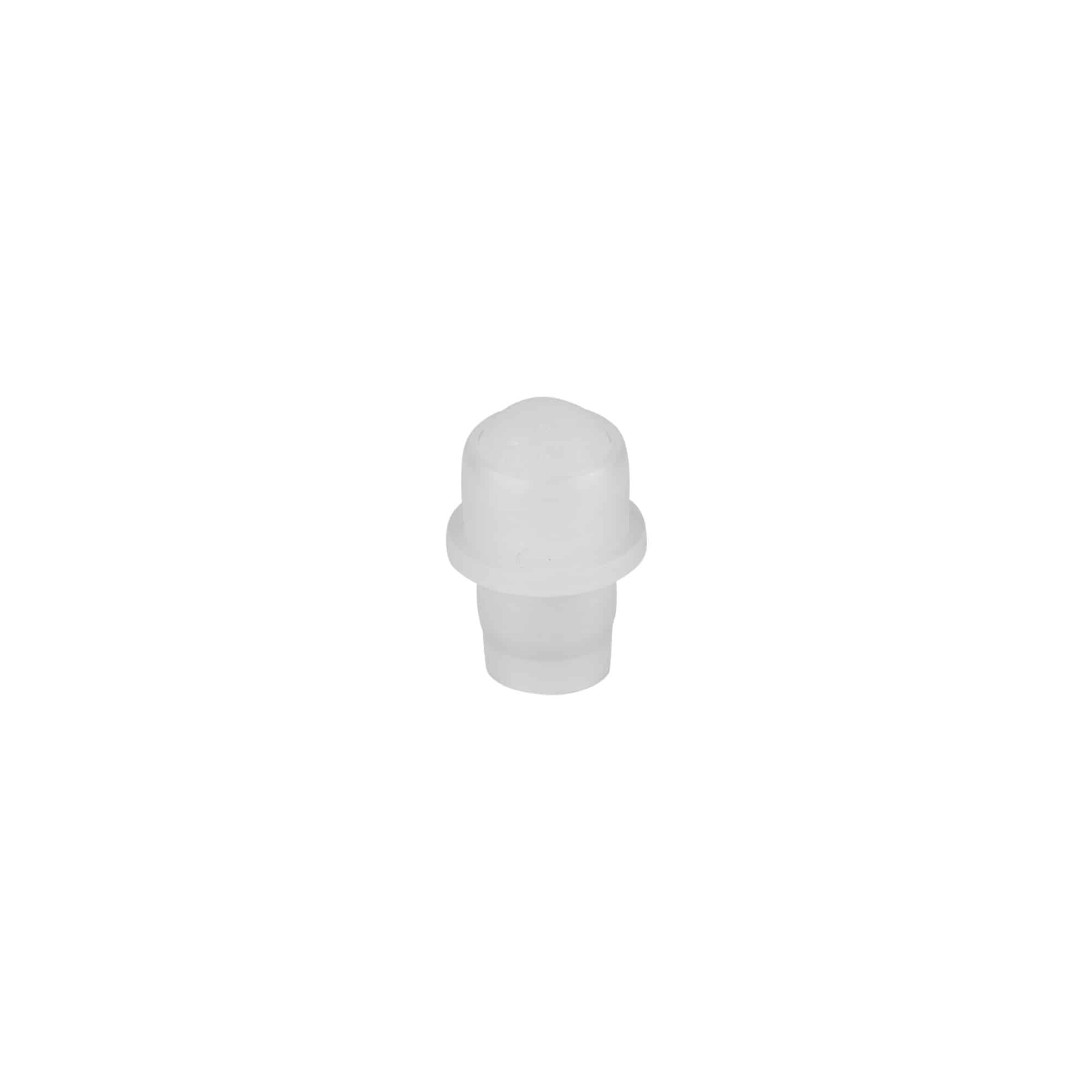 Soveltuu 10 ml roll-on-pulloon, LDPE-muovia, luonnonvärinen