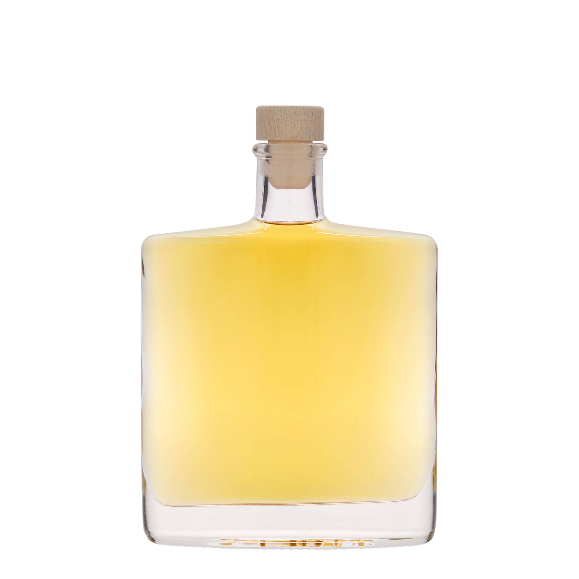 350 ml lasipullo 'Zorbas', ovaali, suuaukko: korkki