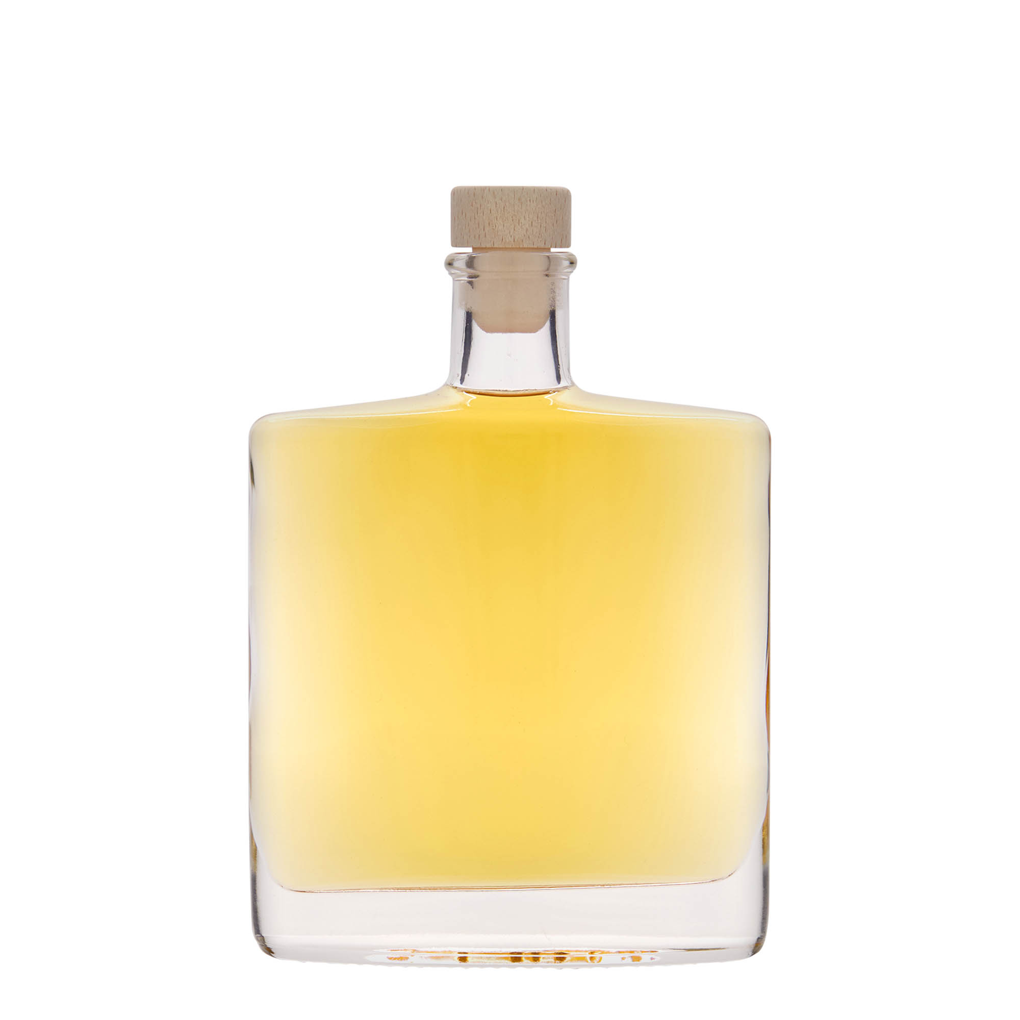 350 ml lasipullo 'Zorbas', ovaali, suuaukko: korkki 350 ml lasipullo 'Zorbas', ovaali, suuaukko: korkki