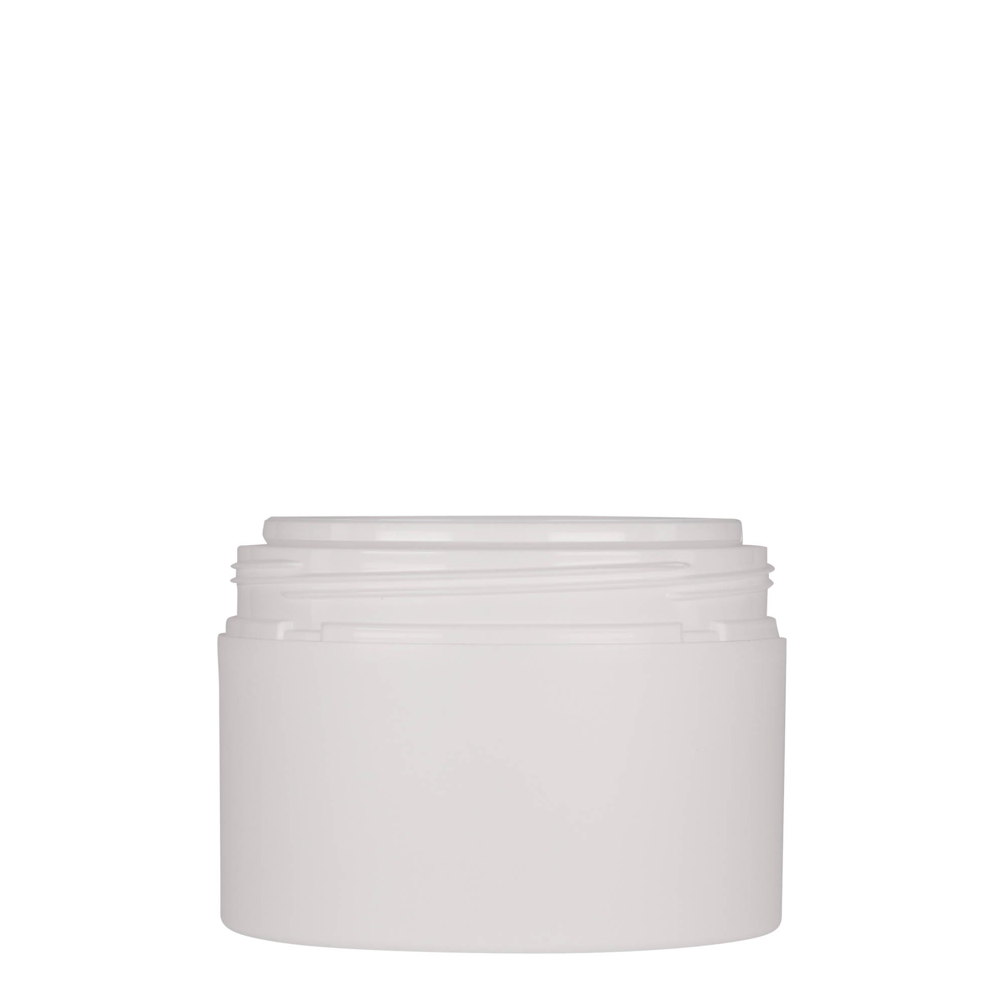 250 ml muovipurkki 'Antonella', PP, valkoinen, suuaukko: ruuvikorkki