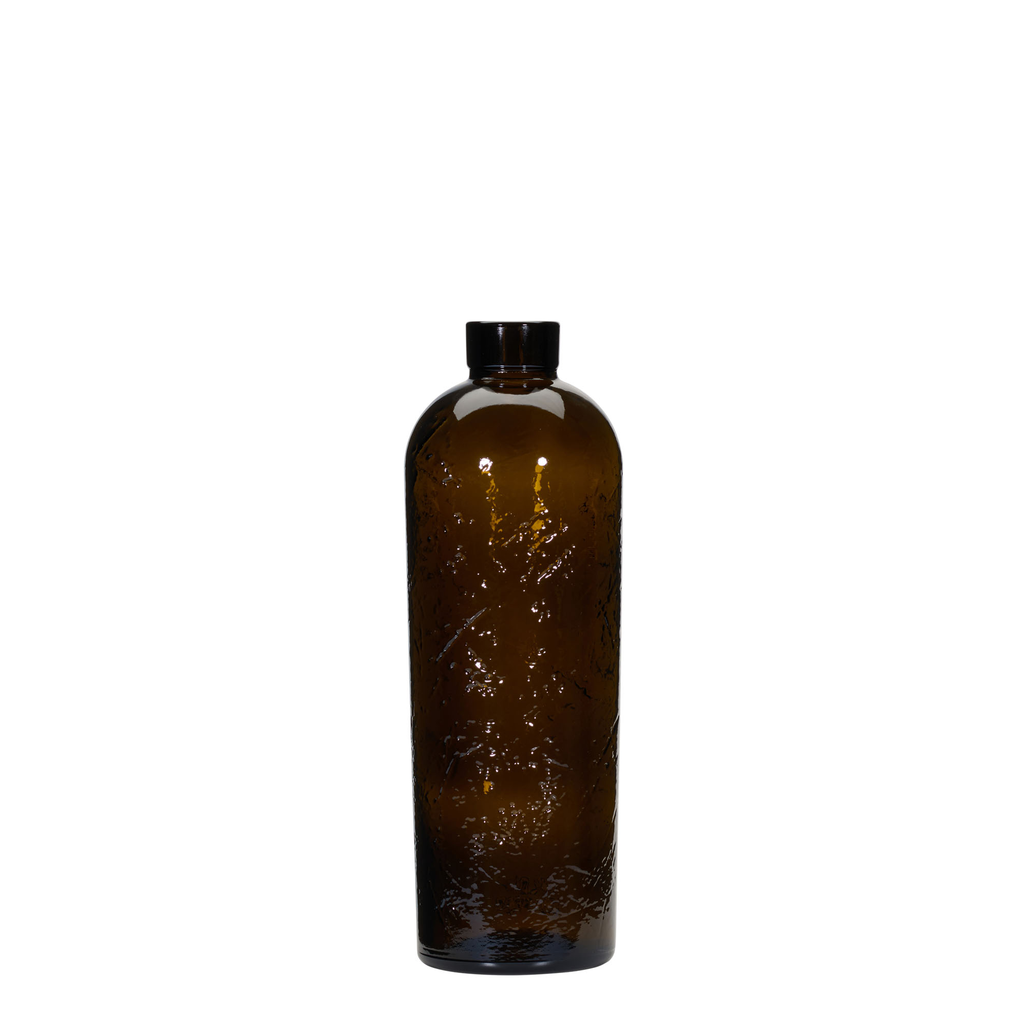 700 ml Wildly Crafted lasipullo 'Natural', ruskea, suuaukko: korkki