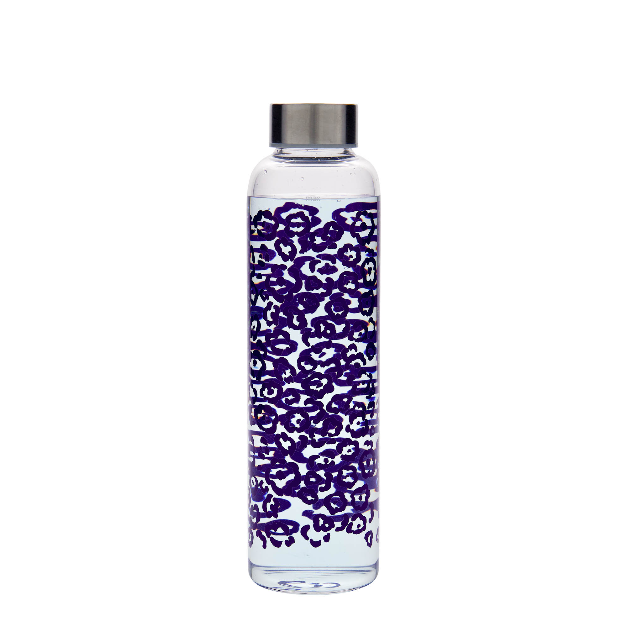500 ml juomapullo 'Perseus - Violetti kukka', suuaukko: ruuvikorkki 500 ml juomapullo 'Perseus - Violetti kukka', suuaukko: ruuvikorkki
