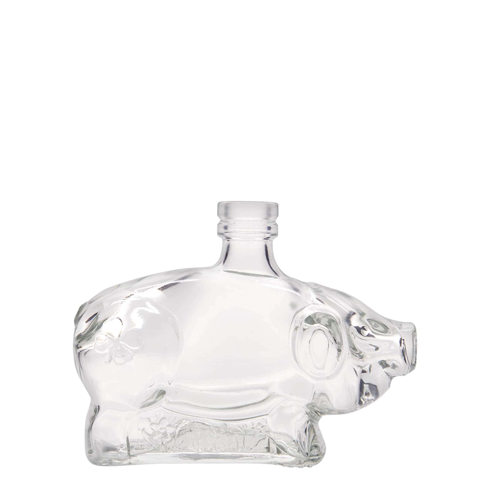 200 ml lasipullo ”Onnenpossu”, suuaukko: korkki