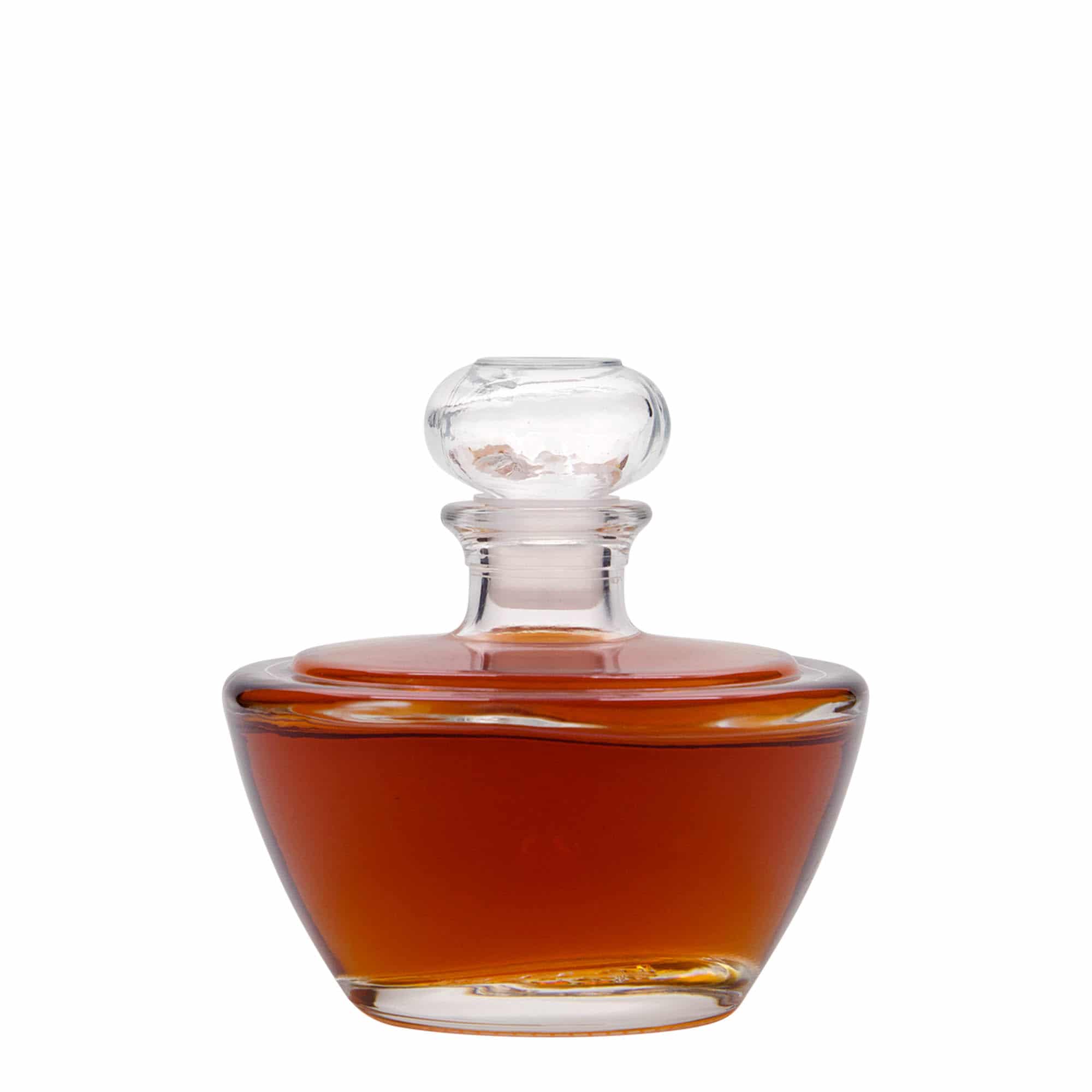 200 ml lasipullo 'Homme', suu: korkki