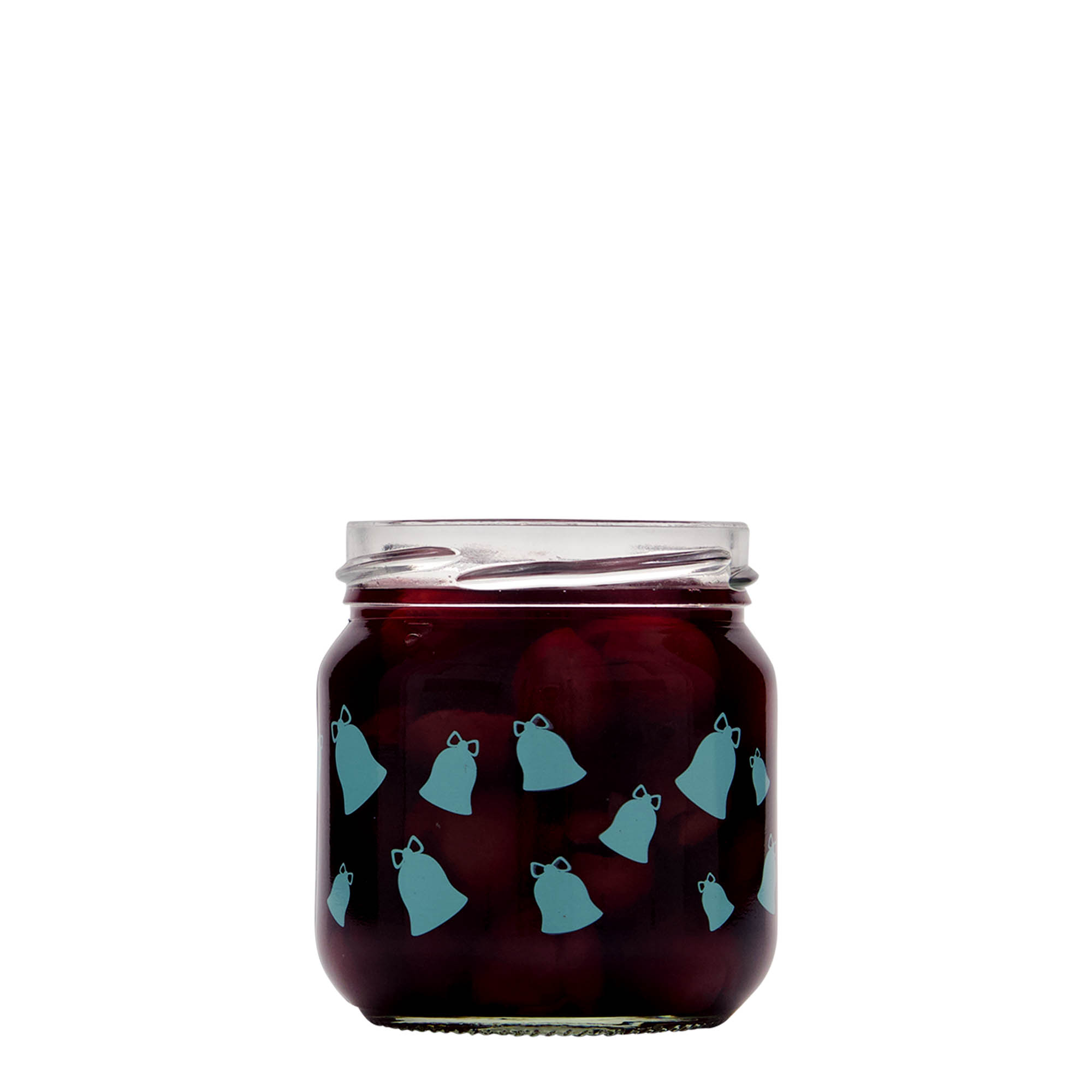 212 ml pyöreä lasi, kuvio: Kellot, suukappale: Twist-Off (TO 66) 212 ml pyöreä lasi, kuvio: Kellot, suukappale: Twist-Off (TO 66)