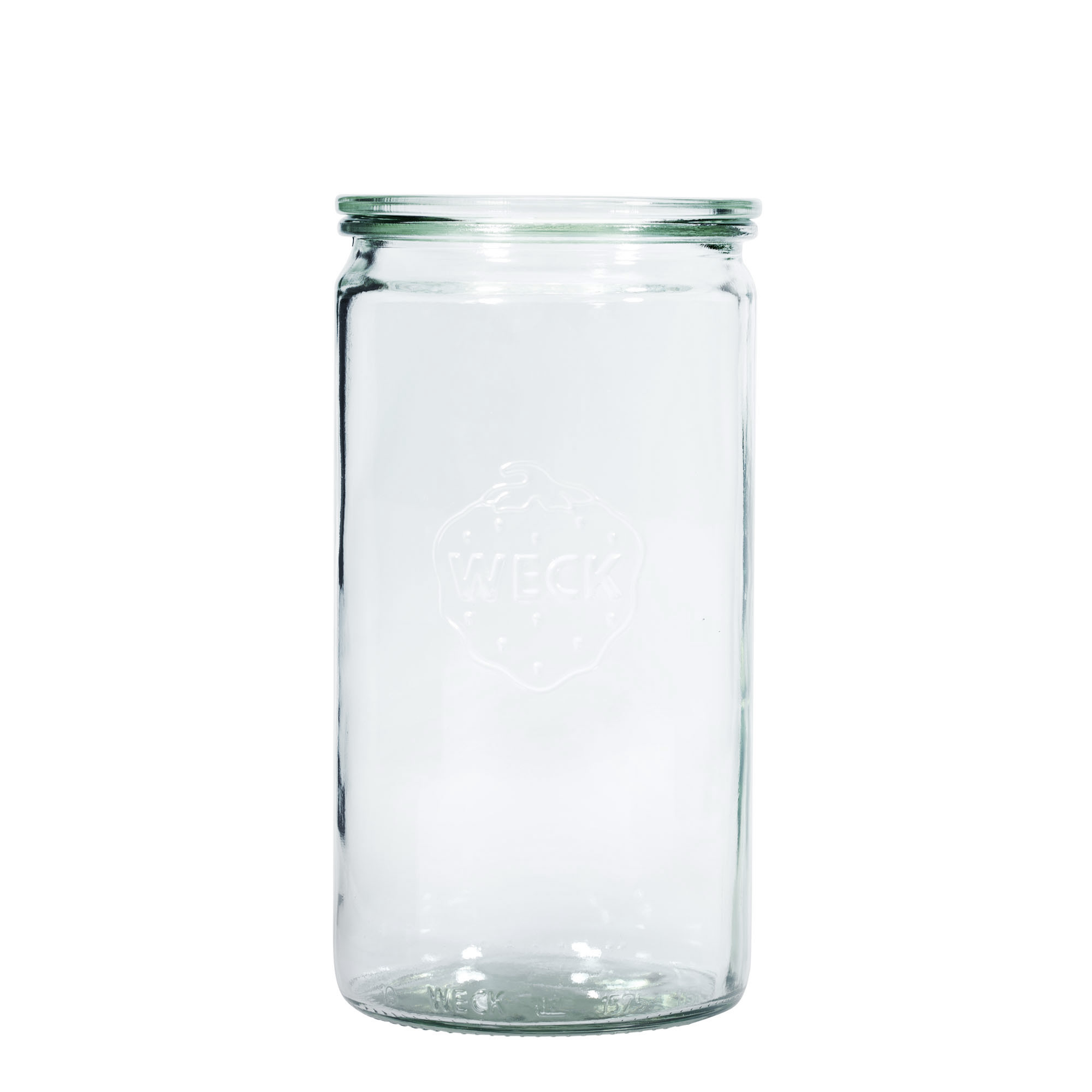 1,575 ml WECK-sylinterilasi, suuaukon reuna: pyöreä reuna 1,575 ml WECK-sylinterilasi, suuaukon reuna: pyöreä reuna