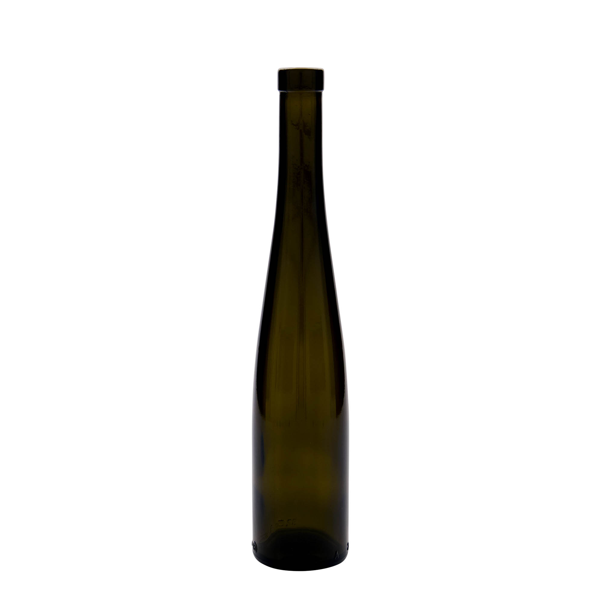 375 ml lasipullo 'Weinschlegel', antiikkivihreä, suuaukko: korkki 375 ml lasipullo 'Weinschlegel', antiikkivihreä, suuaukko: korkki