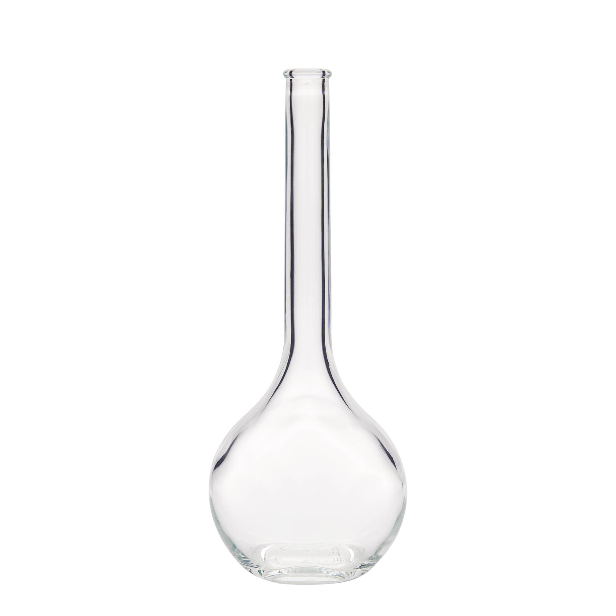 500 ml lasipullo 'Contessa', ovaali, suuaukko: korkki