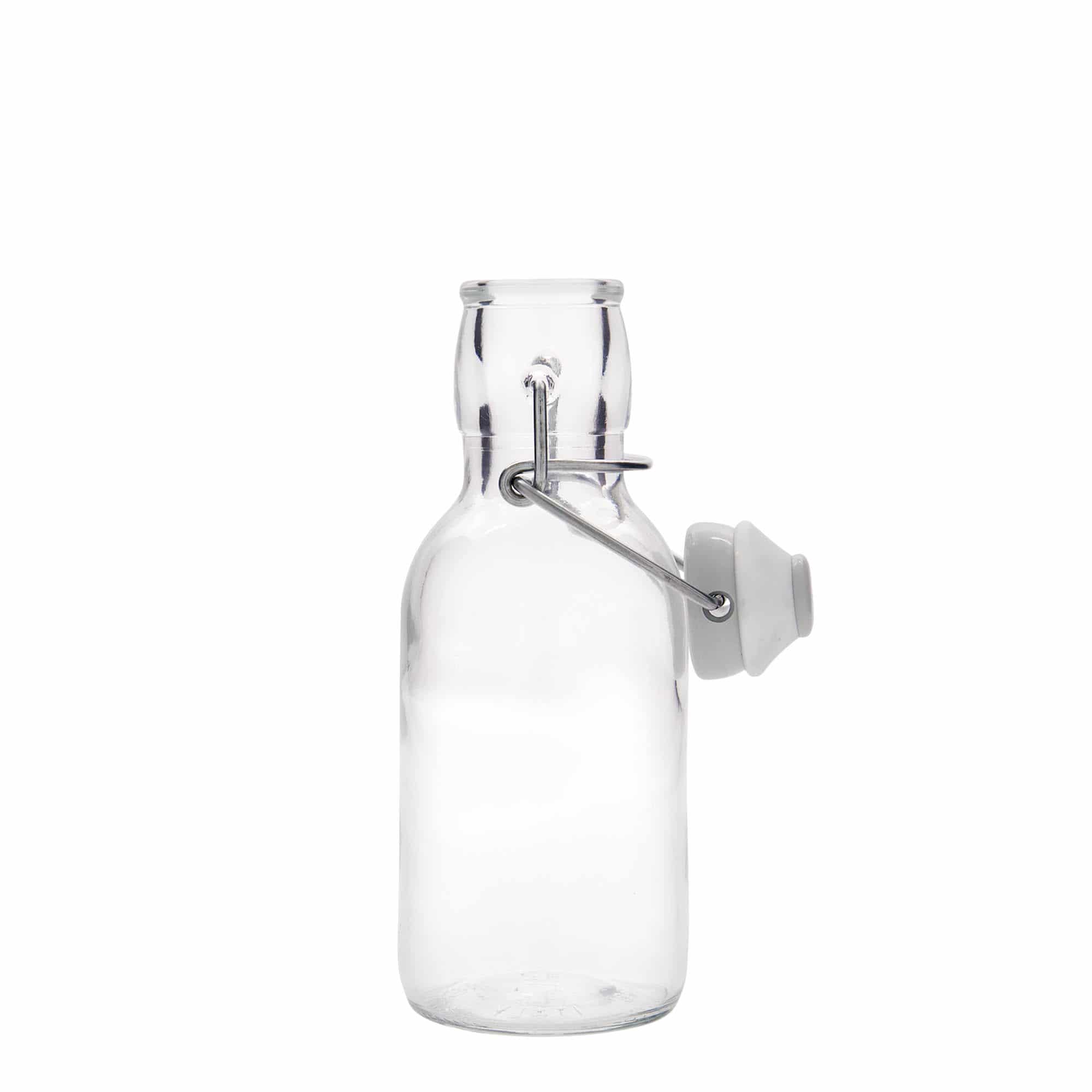250 ml lasipullo 'Emilia', suu: patenttikorkki