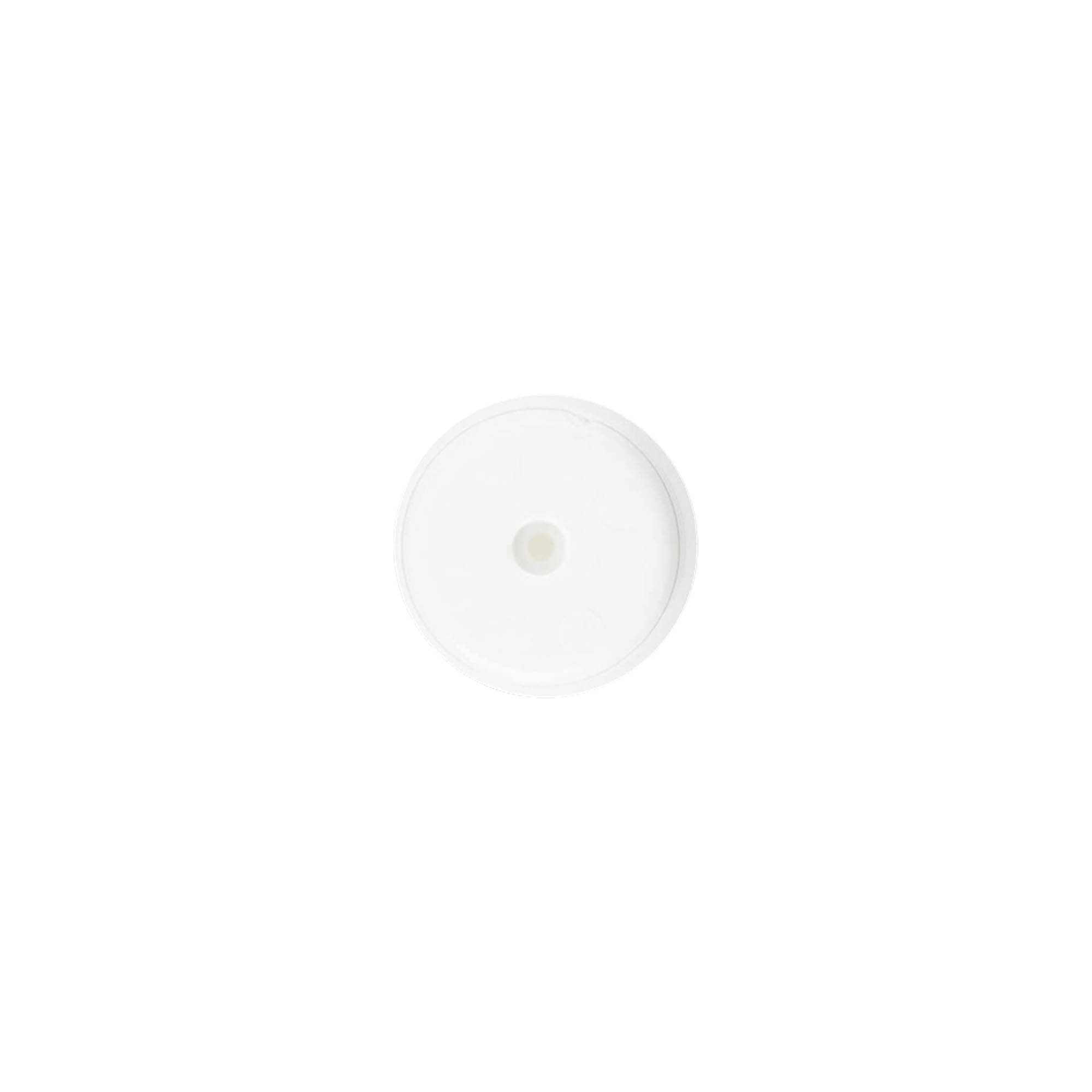 Airless-annostelupumppukoppa 'Nano', PP-muovi, valkoinen Airless-annostelupumppukoppa 'Nano', PP-muovi, valkoinen