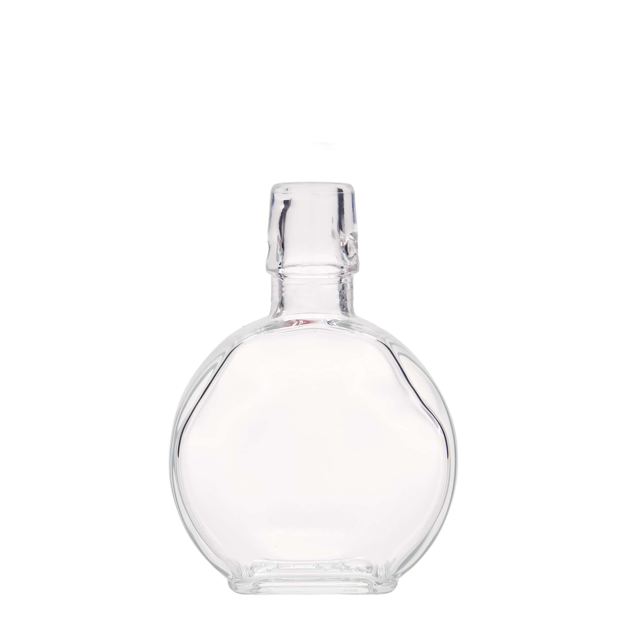 200 ml lasipullo 'Sensatione', suorakulmainen, suuaukko: lukittava kansi