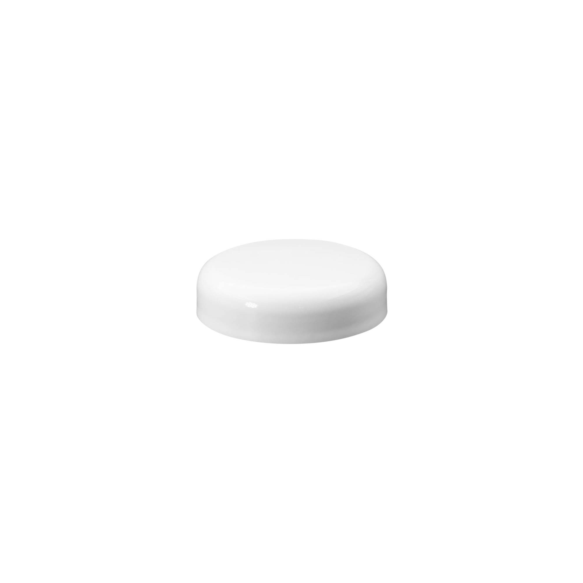 Ruuvikorkki 30 ml 'Bianca', PP-muovia, valkoinen