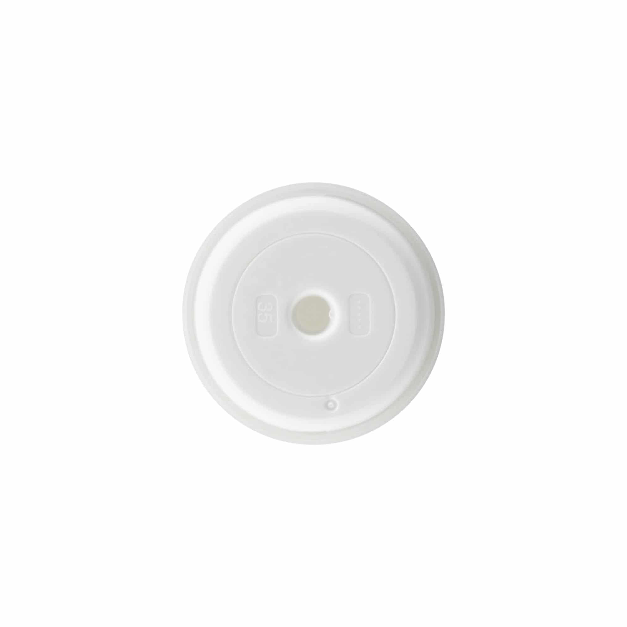Airless-annostelupumpun pää 'Mezzo', PP-muovi, valkoinen