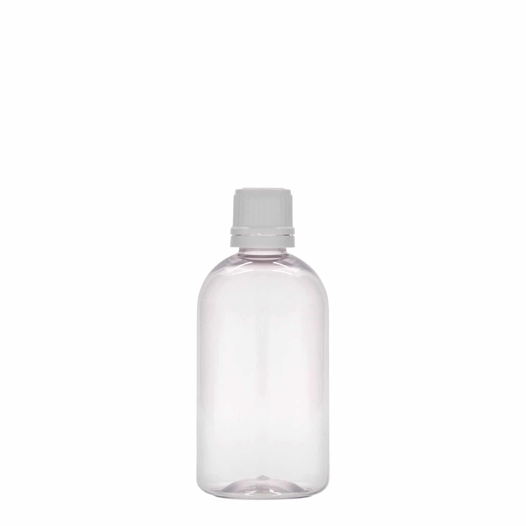100 ml PET-lääkepullo 'Easy Living', muovi, suu: DIN 18