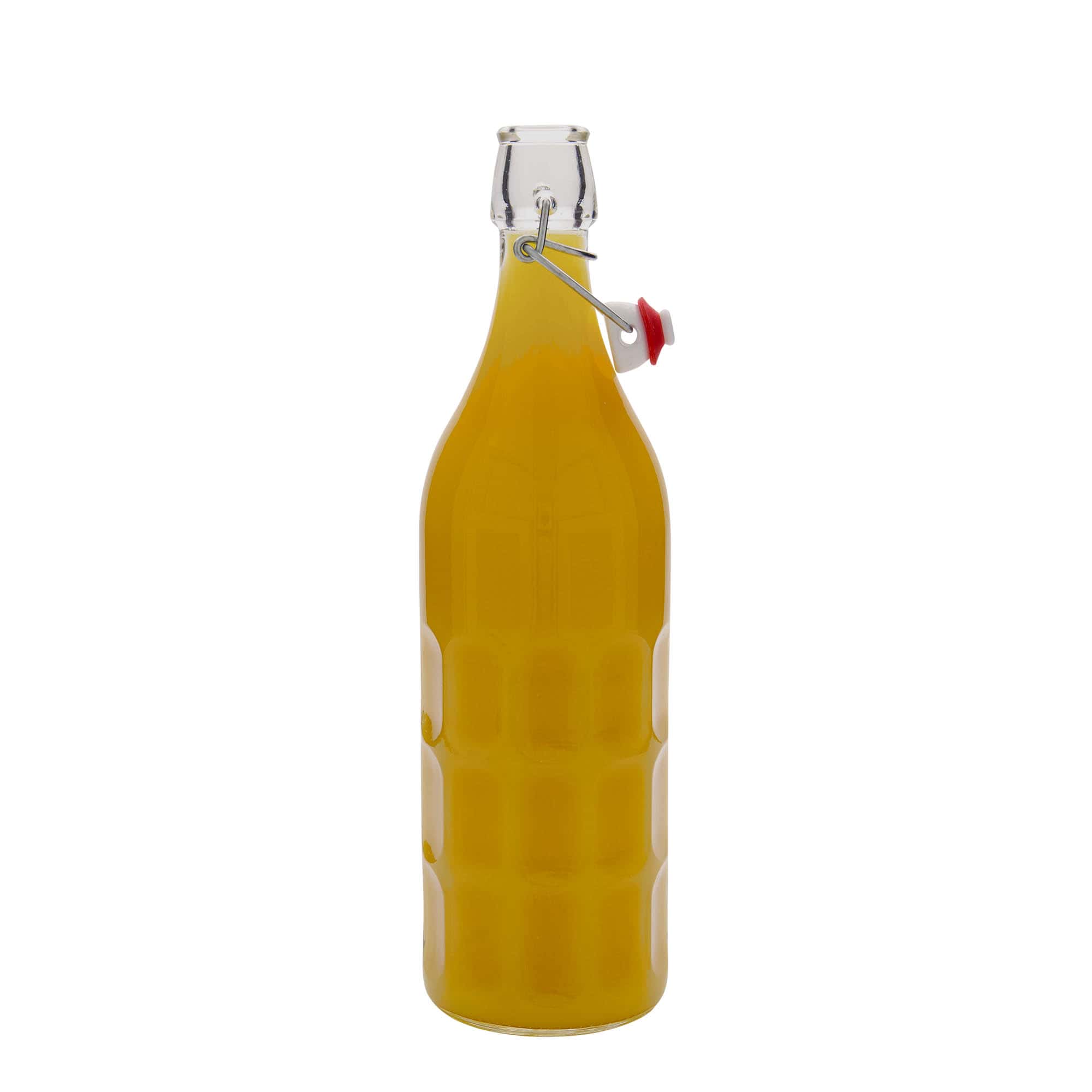 1 000 ml lasipullo Moresca, suuaukko: saranakorkki 1 000 ml lasipullo Moresca, suuaukko: saranakorkki